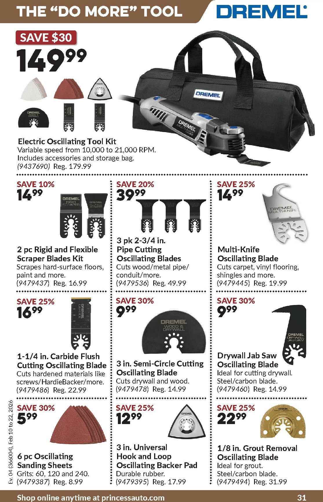 princess-auto - Princess Auto Flyer Valid From 2026-02-10 to 2026-02-22 - page: 34