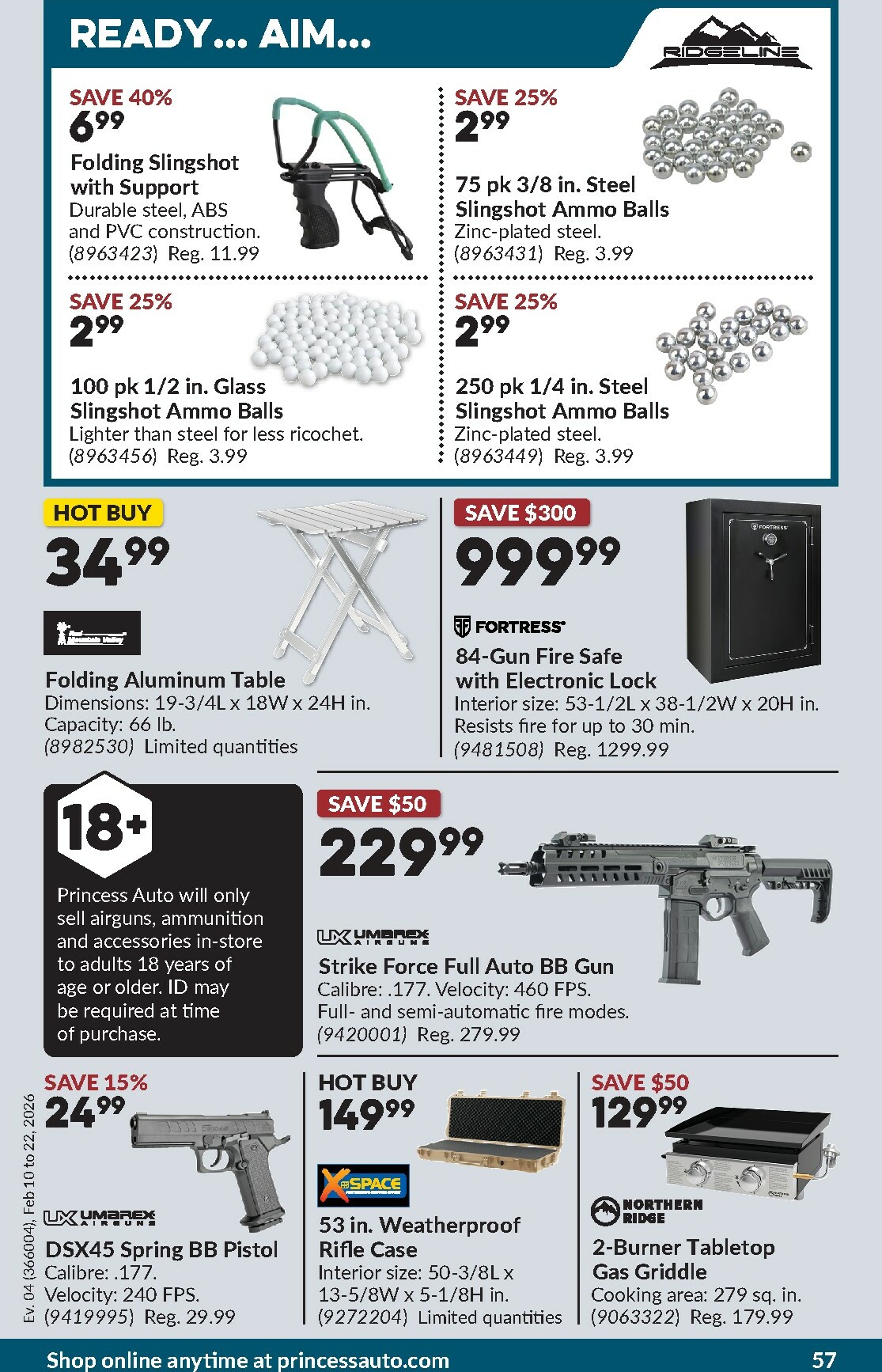 princess-auto - Princess Auto Flyer Valid From 2026-02-10 to 2026-02-22 - page: 60