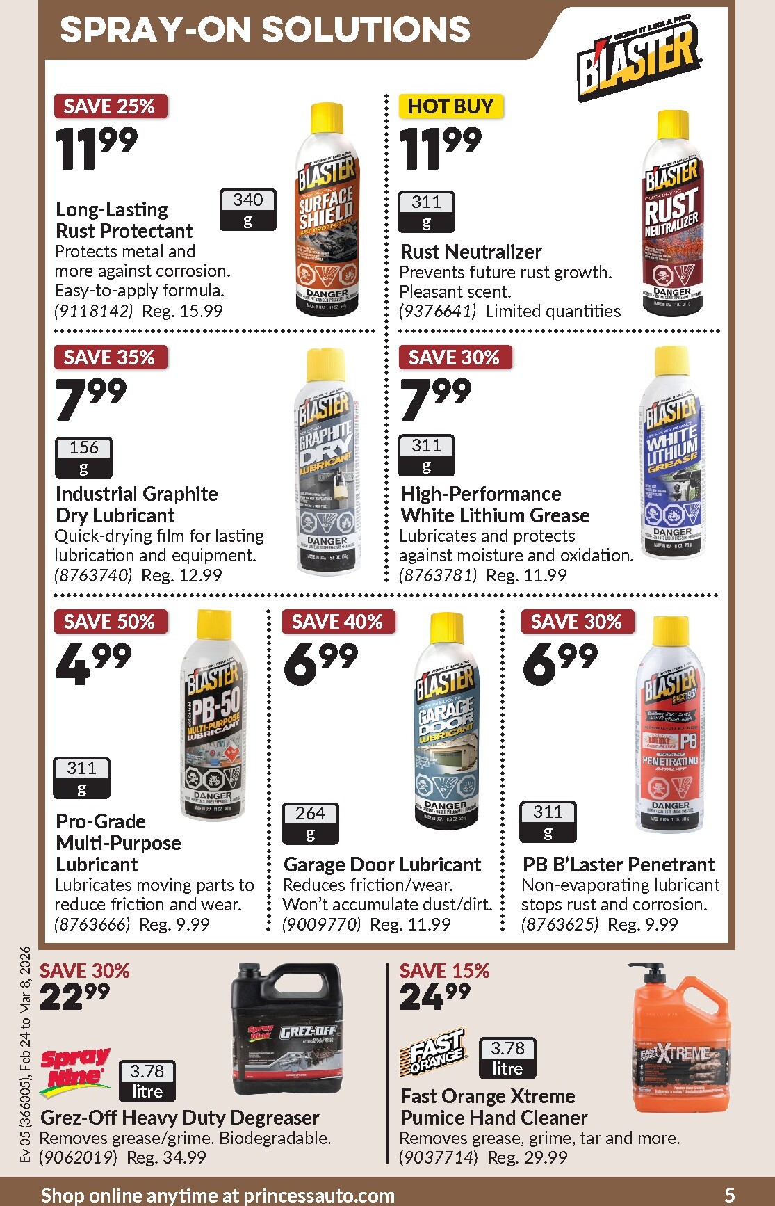 princess-auto - Princess Auto Flyer Valid From 2026-02-24 to 2026-03-08 - page: 8