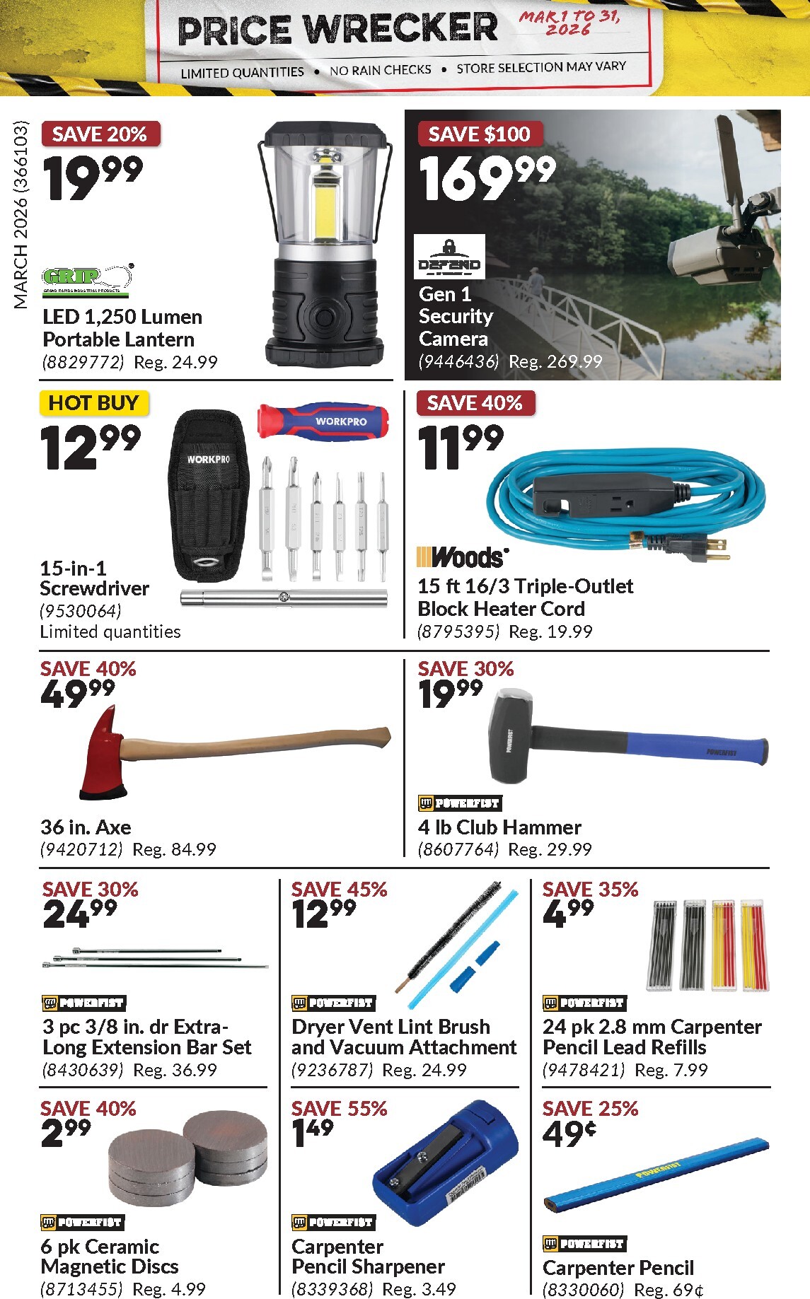 princess-auto - Princess Auto - Price Wrecker Flyer Valid From 2026-03-01 to 2026-03-31 - page: 24