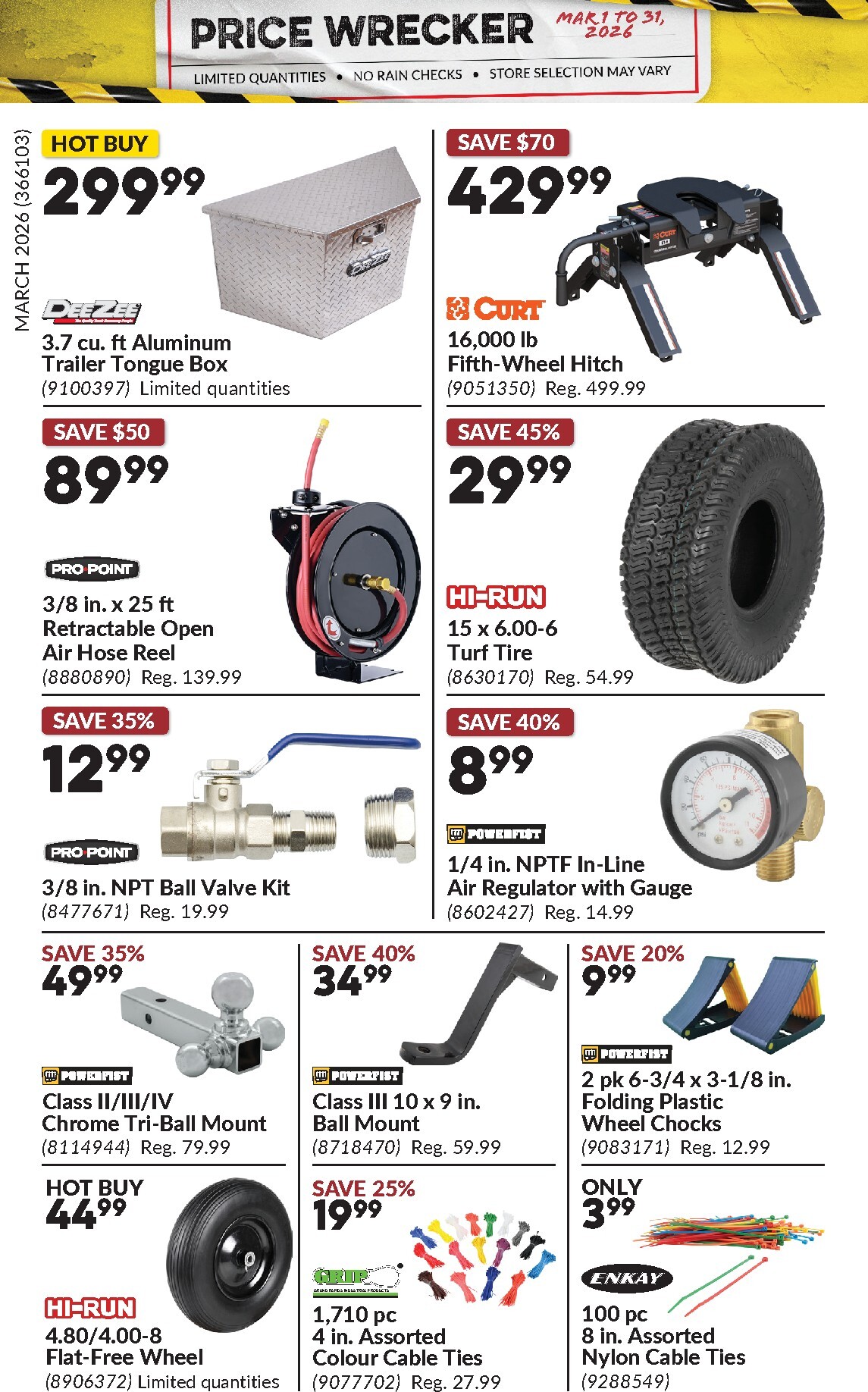 princess-auto - Princess Auto - Price Wrecker Flyer Valid From 2026-03-01 to 2026-03-31 - page: 17