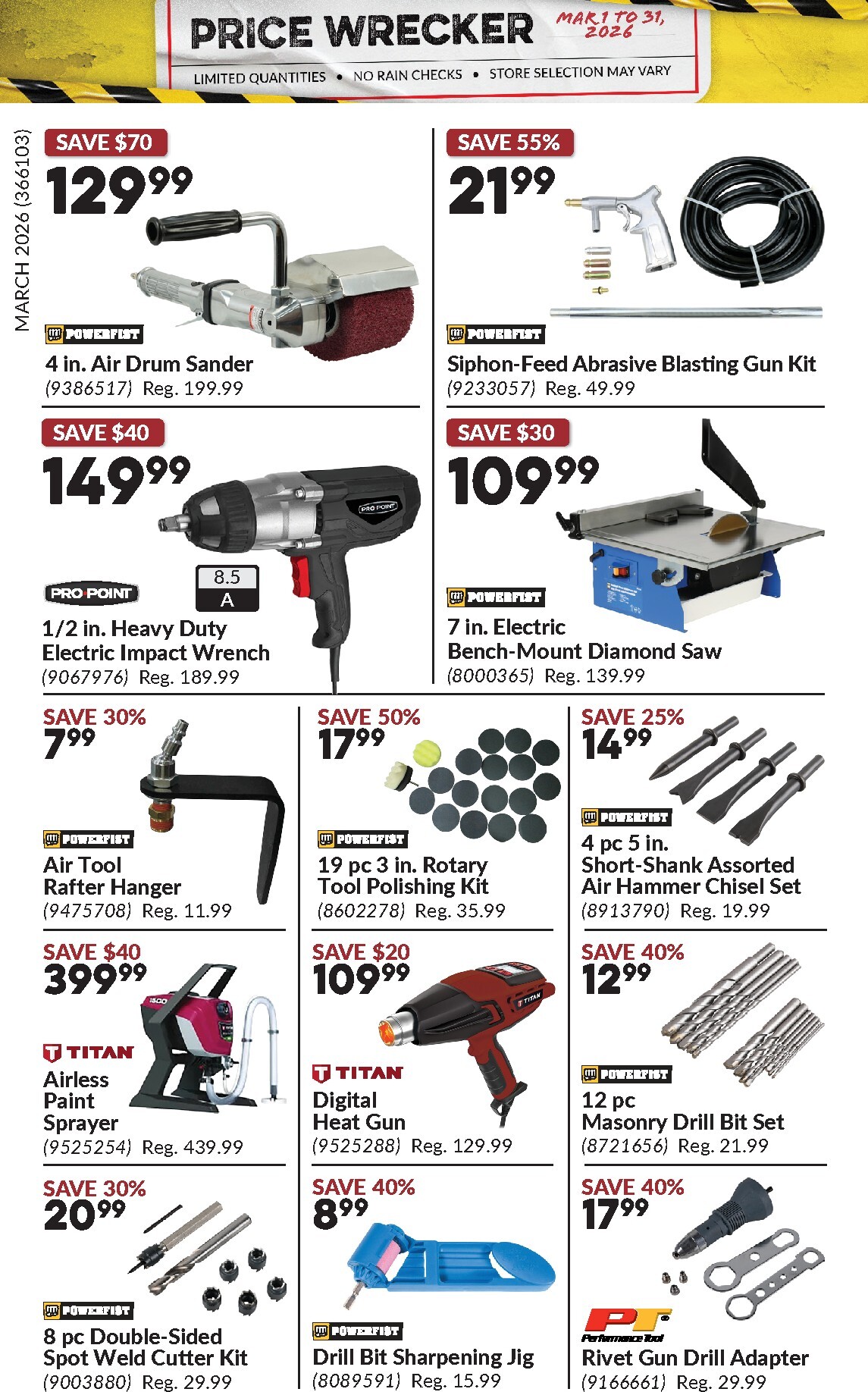 princess-auto - Princess Auto - Price Wrecker Flyer Valid From 2026-03-01 to 2026-03-31 - page: 19