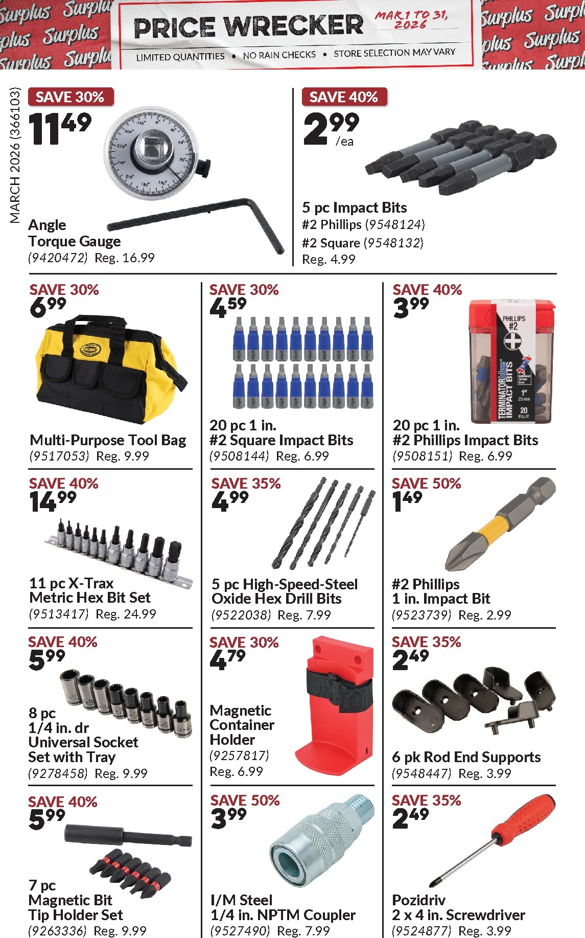 princess-auto - Princess Auto - Price Wrecker Flyer Valid From 2026-03-01 to 2026-03-31 - page: 16