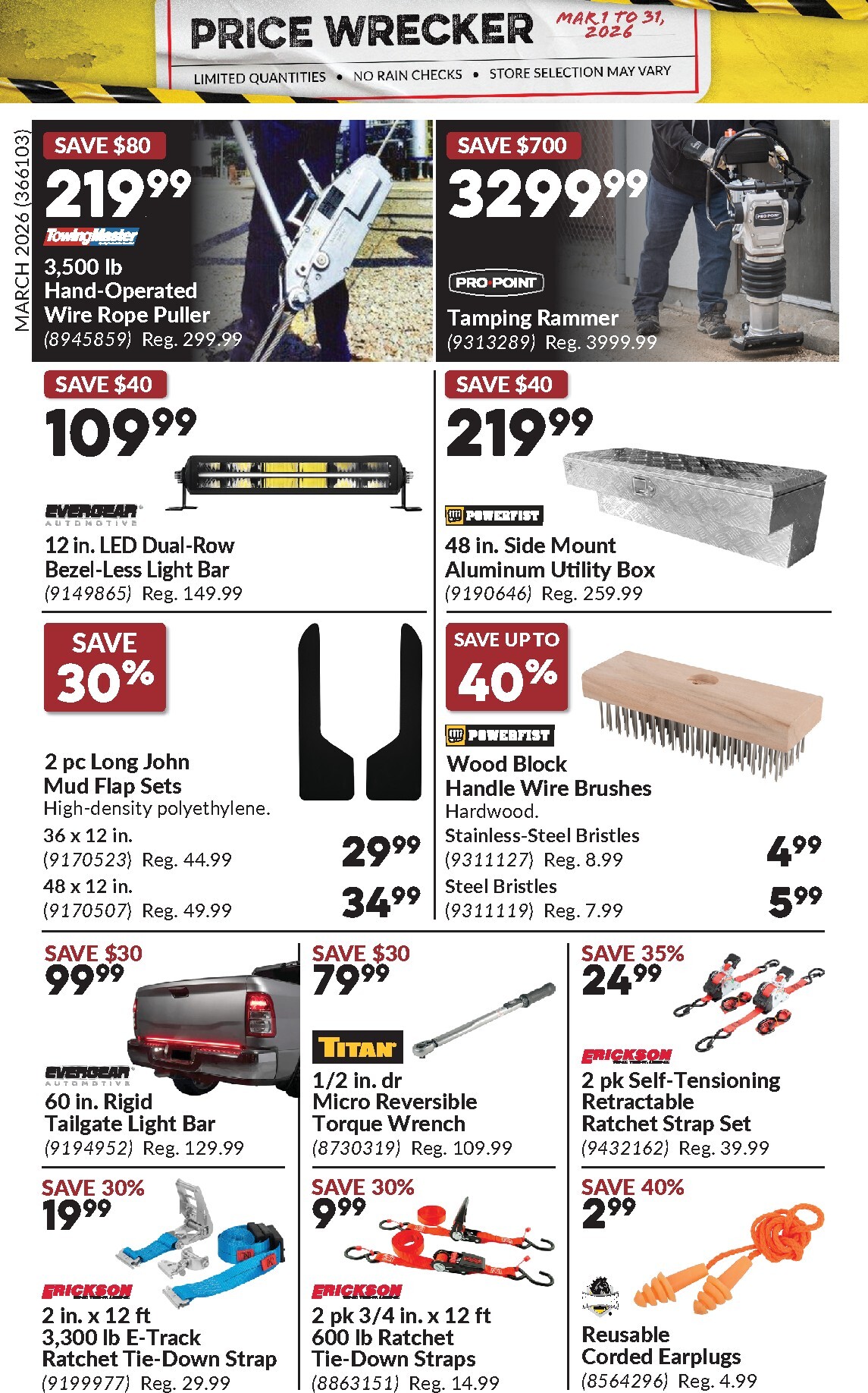 princess-auto - Princess Auto - Price Wrecker Flyer Valid From 2026-03-01 to 2026-03-31 - page: 28