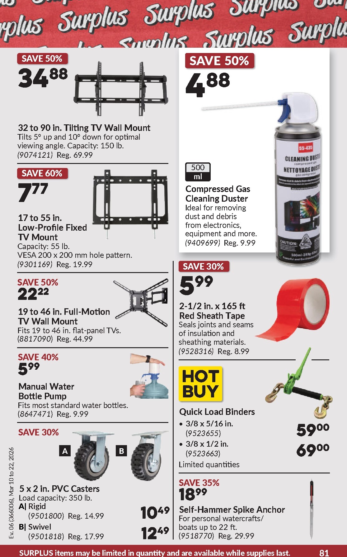 princess-auto - Princess Auto Flyer Valid From 2026-03-10 to 2026-03-22 - page: 86