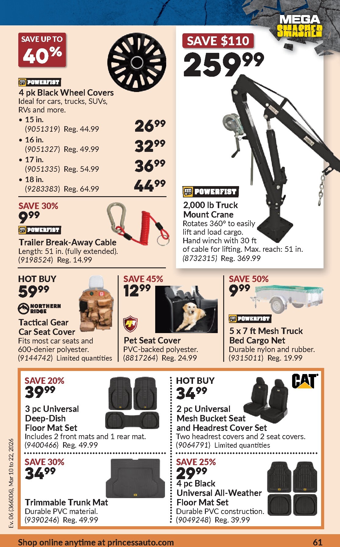 princess-auto - Princess Auto Flyer Valid From 2026-03-10 to 2026-03-22 - page: 66