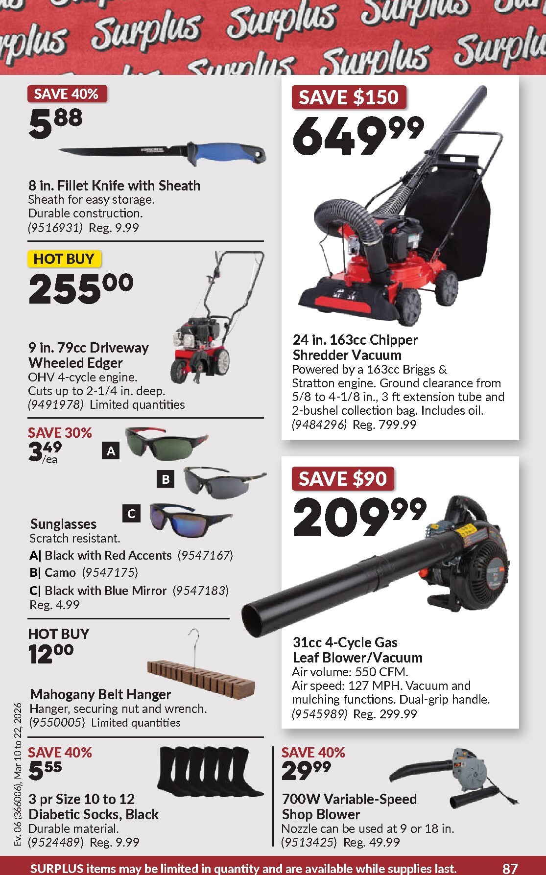 princess-auto - Princess Auto Flyer Valid From 2026-03-10 to 2026-03-22 - page: 92