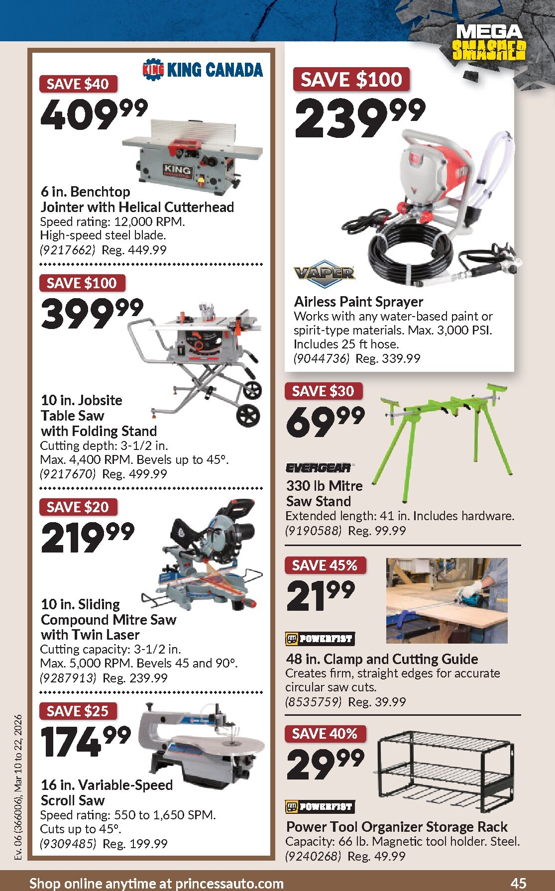 princess-auto - Princess Auto Flyer Valid From 2026-03-10 to 2026-03-22 - page: 50