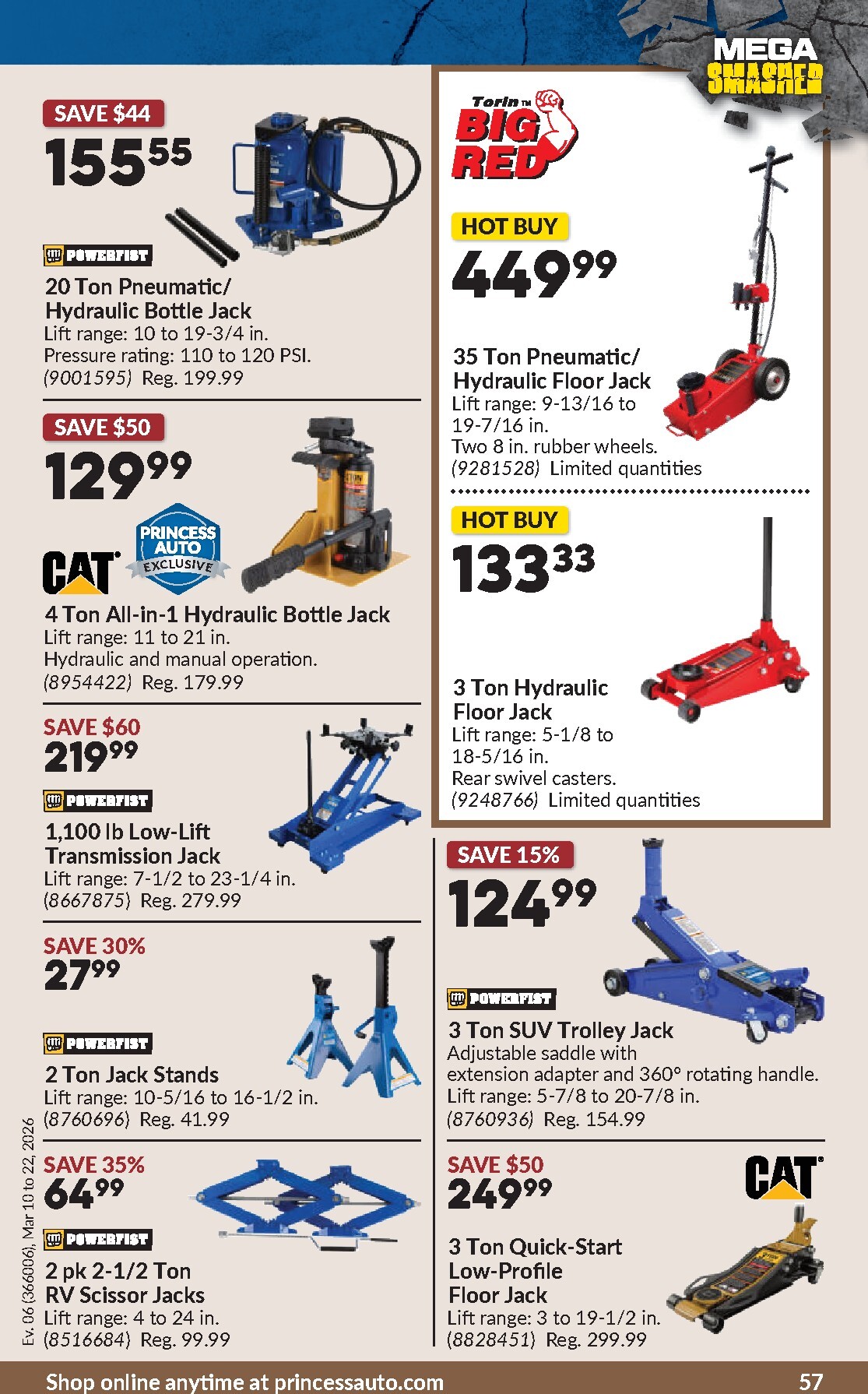 princess-auto - Princess Auto Flyer Valid From 2026-03-10 to 2026-03-22 - page: 62