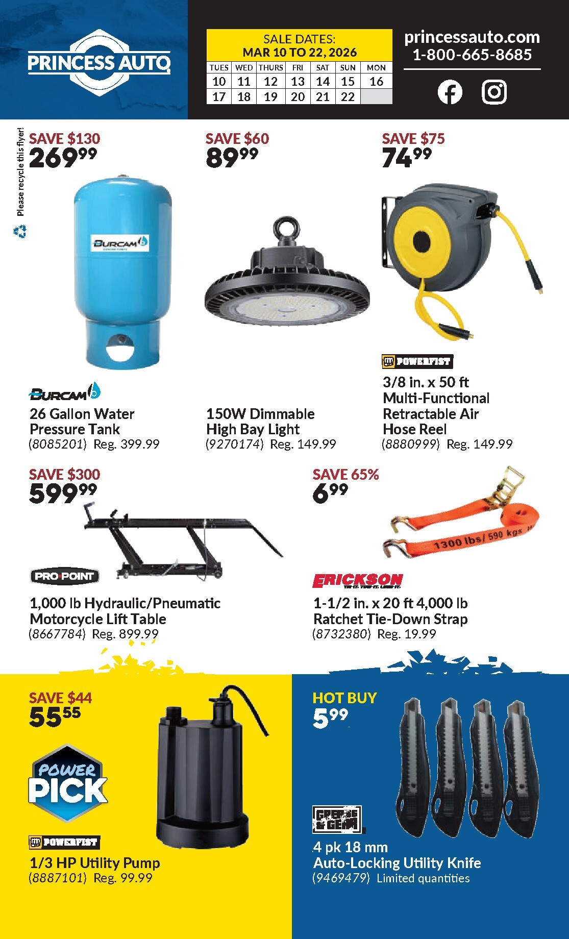 princess-auto - Princess Auto Flyer Valid From 2026-03-10 to 2026-03-22 - page: 2