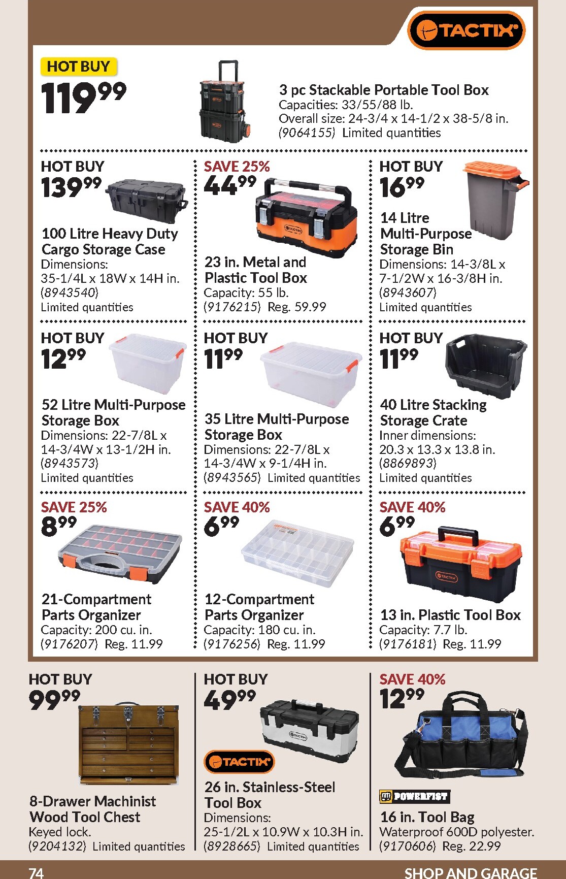 princess-auto - Princess Auto Flyer Valid From 2026-03-24 to 2026-04-05 - page: 81