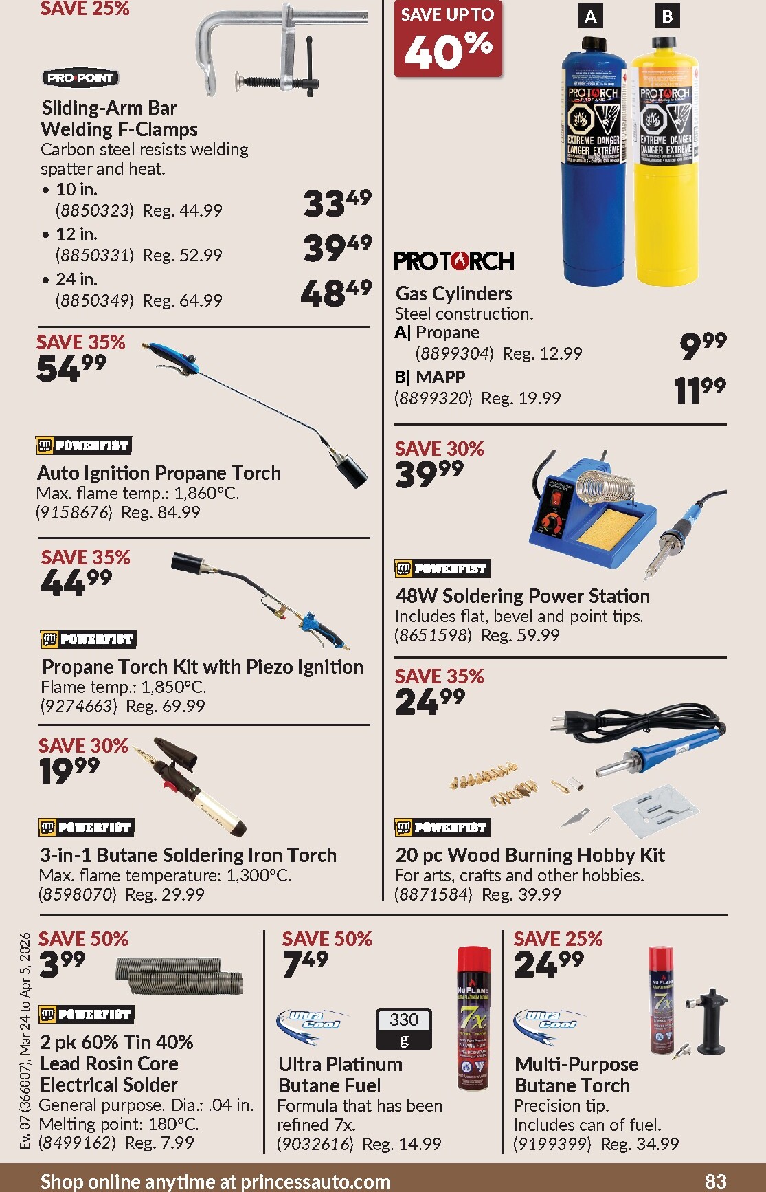 princess-auto - Princess Auto Flyer Valid From 2026-03-24 to 2026-04-05 - page: 90