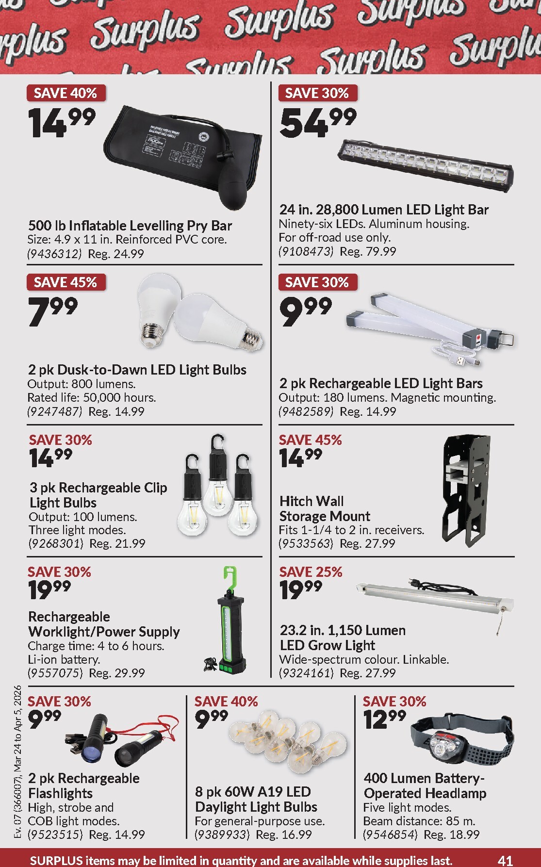 princess-auto - Princess Auto Flyer Valid From 2026-03-24 to 2026-04-05 - page: 48