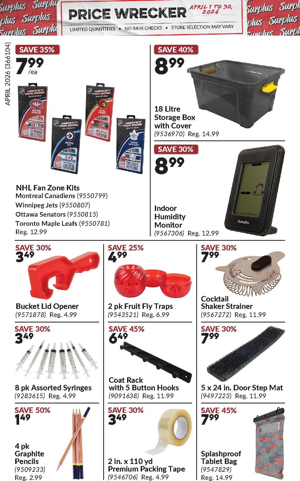 princess-auto - Princess Auto - Price Wrecker Flyer Valid From 2026-04-01 to 2026-04-30 - page: 11