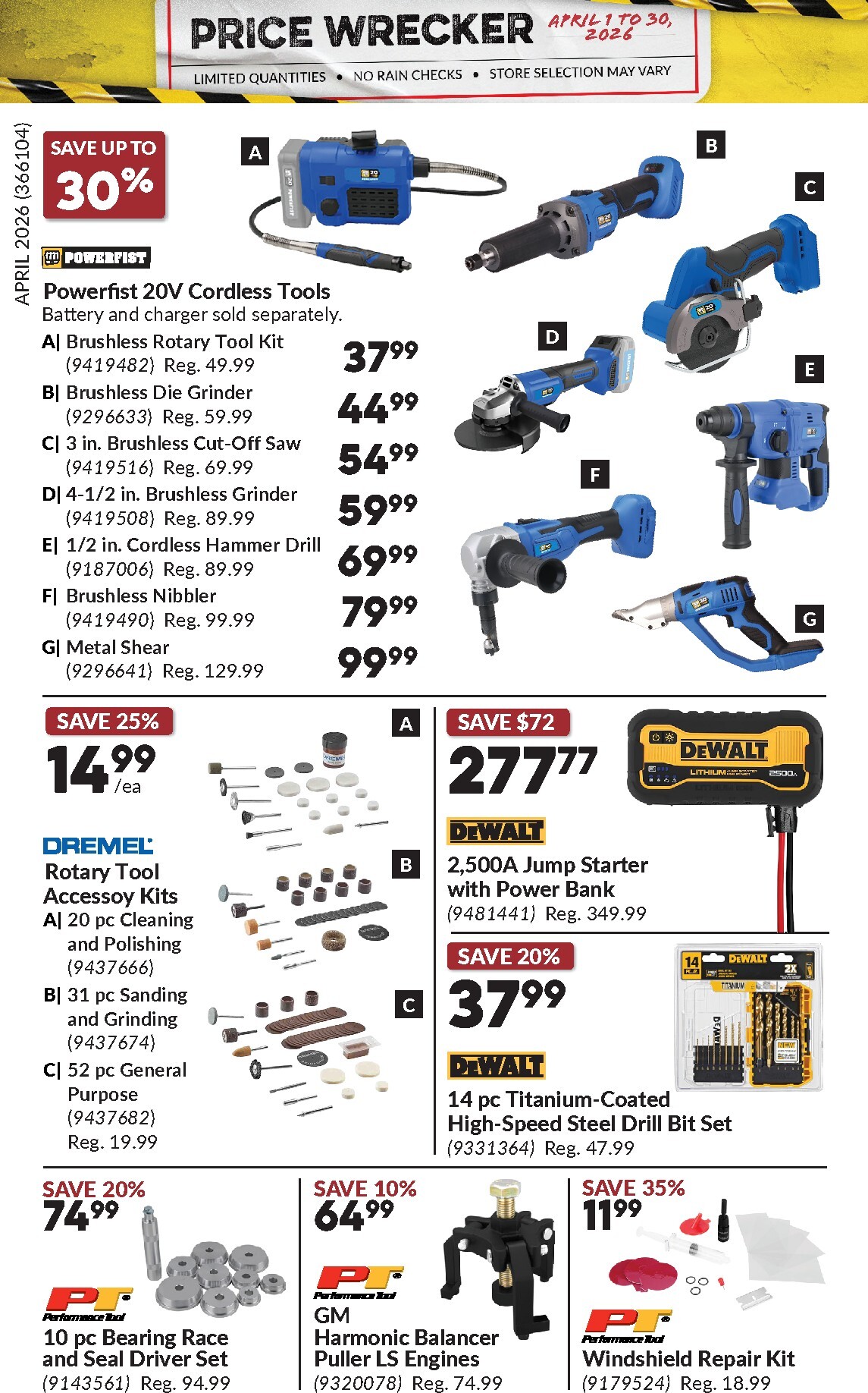 princess-auto - Princess Auto - Price Wrecker Flyer Valid From 2026-04-01 to 2026-04-30 - page: 22