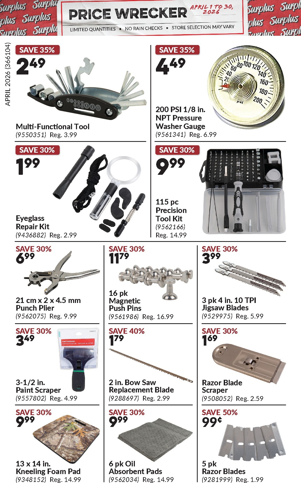 princess-auto - Princess Auto - Price Wrecker Flyer Valid From 2026-04-01 to 2026-04-30 - page: 17