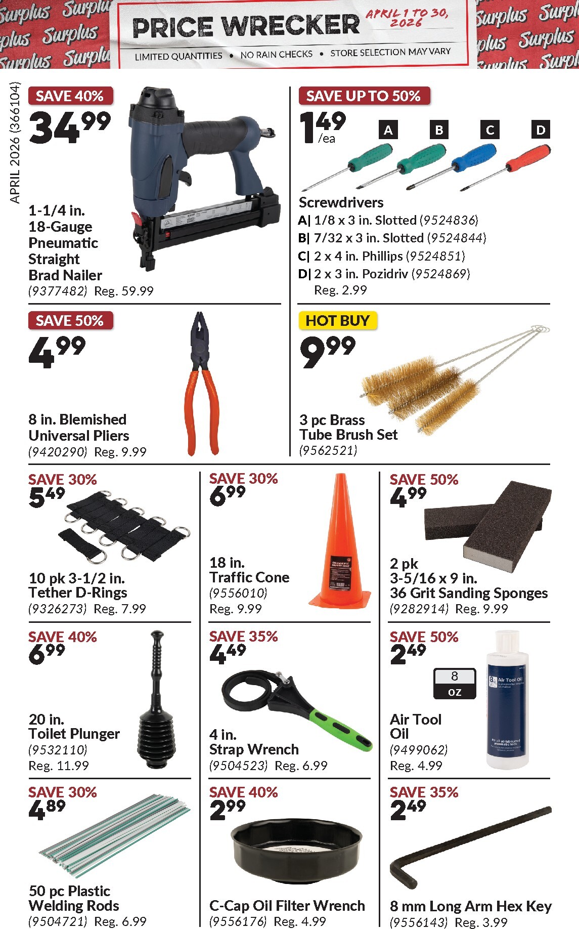 princess-auto - Princess Auto - Price Wrecker Flyer Valid From 2026-04-01 to 2026-04-30 - page: 18