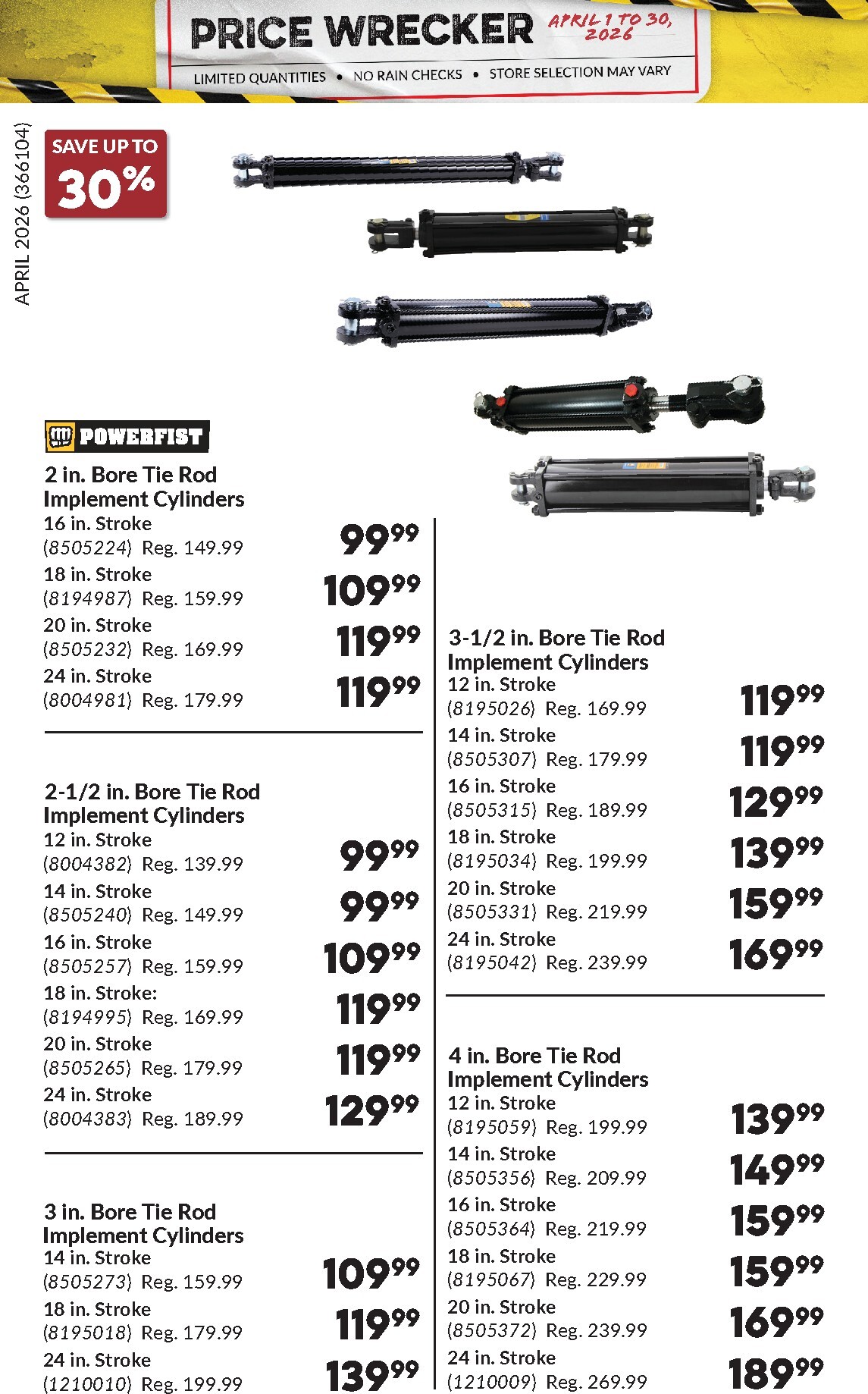 princess-auto - Princess Auto - Price Wrecker Flyer Valid From 2026-04-01 to 2026-04-30 - page: 34