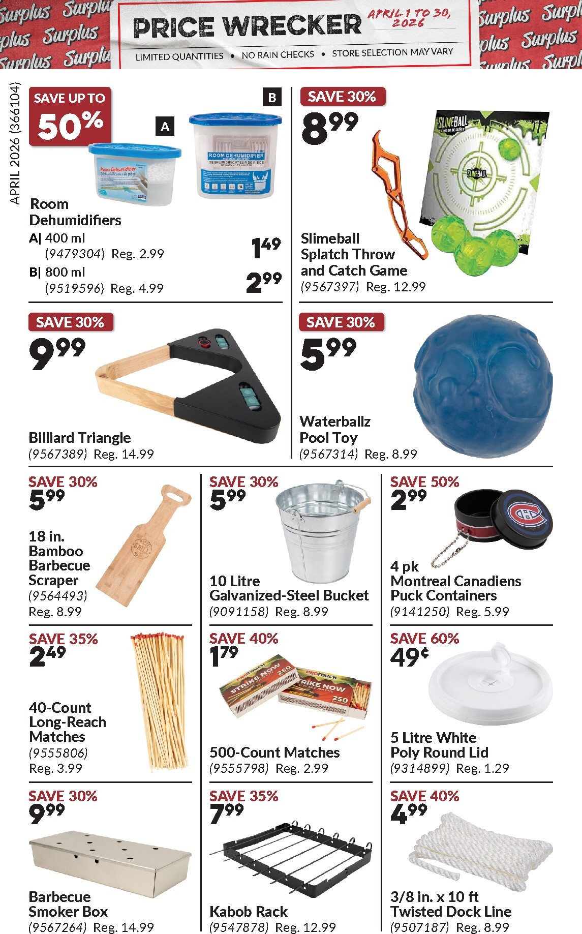 princess-auto - Princess Auto - Price Wrecker Flyer Valid From 2026-04-01 to 2026-04-30 - page: 12