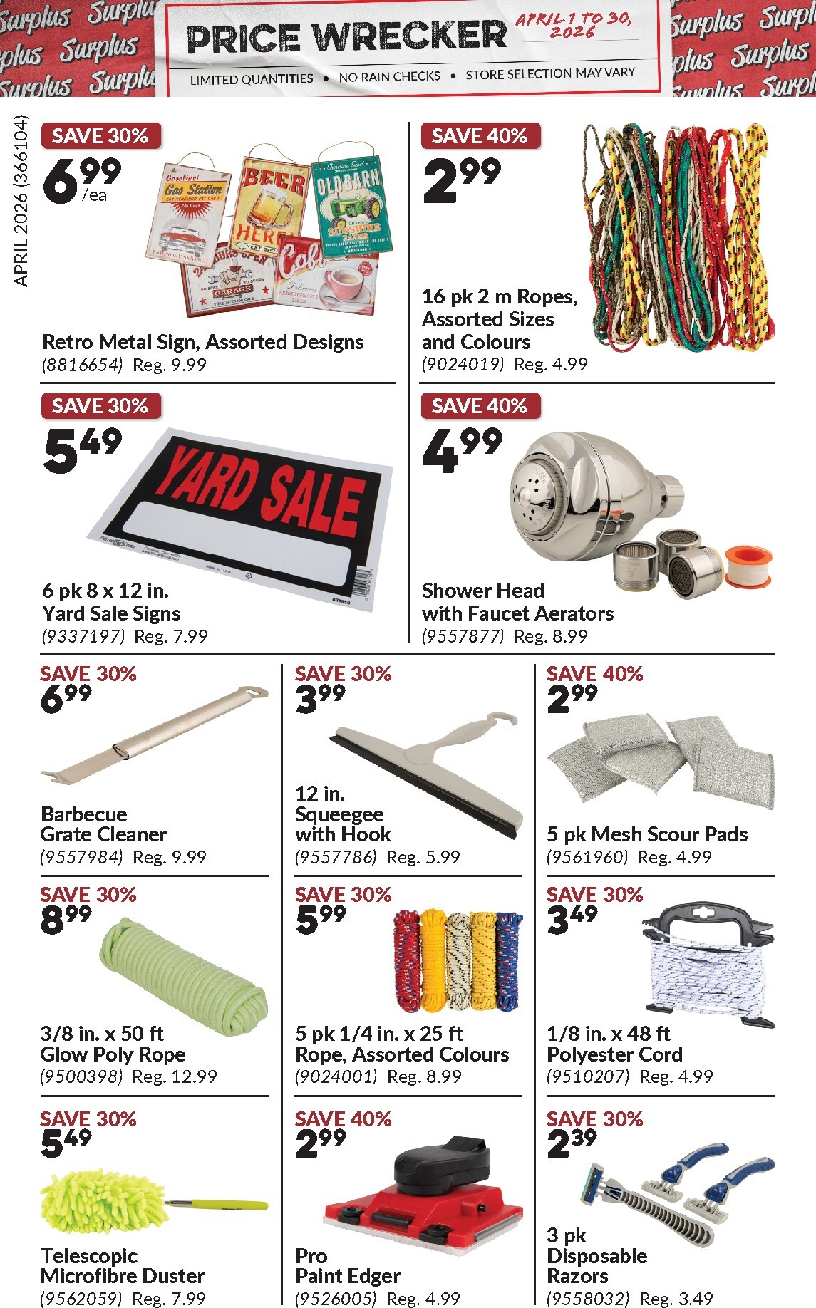 princess-auto - Princess Auto - Price Wrecker Flyer Valid From 2026-04-01 to 2026-04-30 - page: 9
