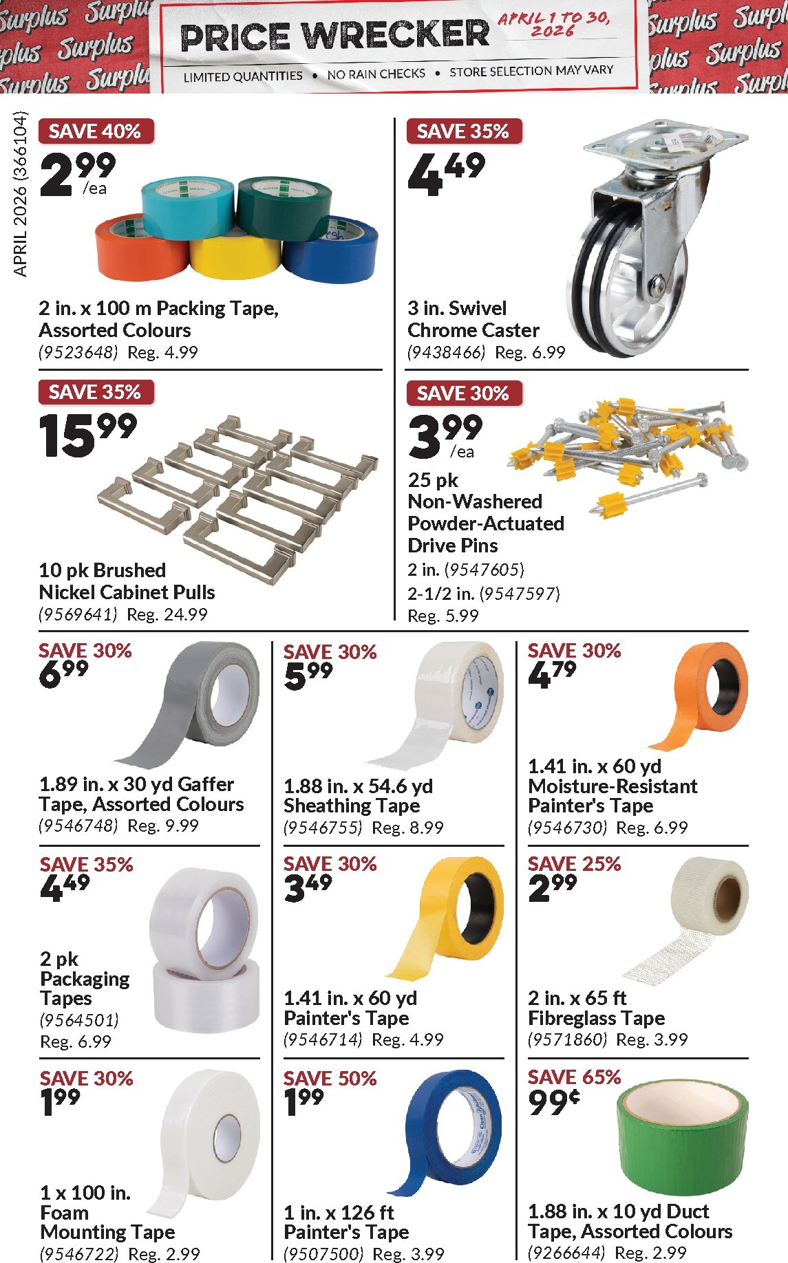 princess-auto - Princess Auto - Price Wrecker Flyer Valid From 2026-04-01 to 2026-04-30 - page: 6