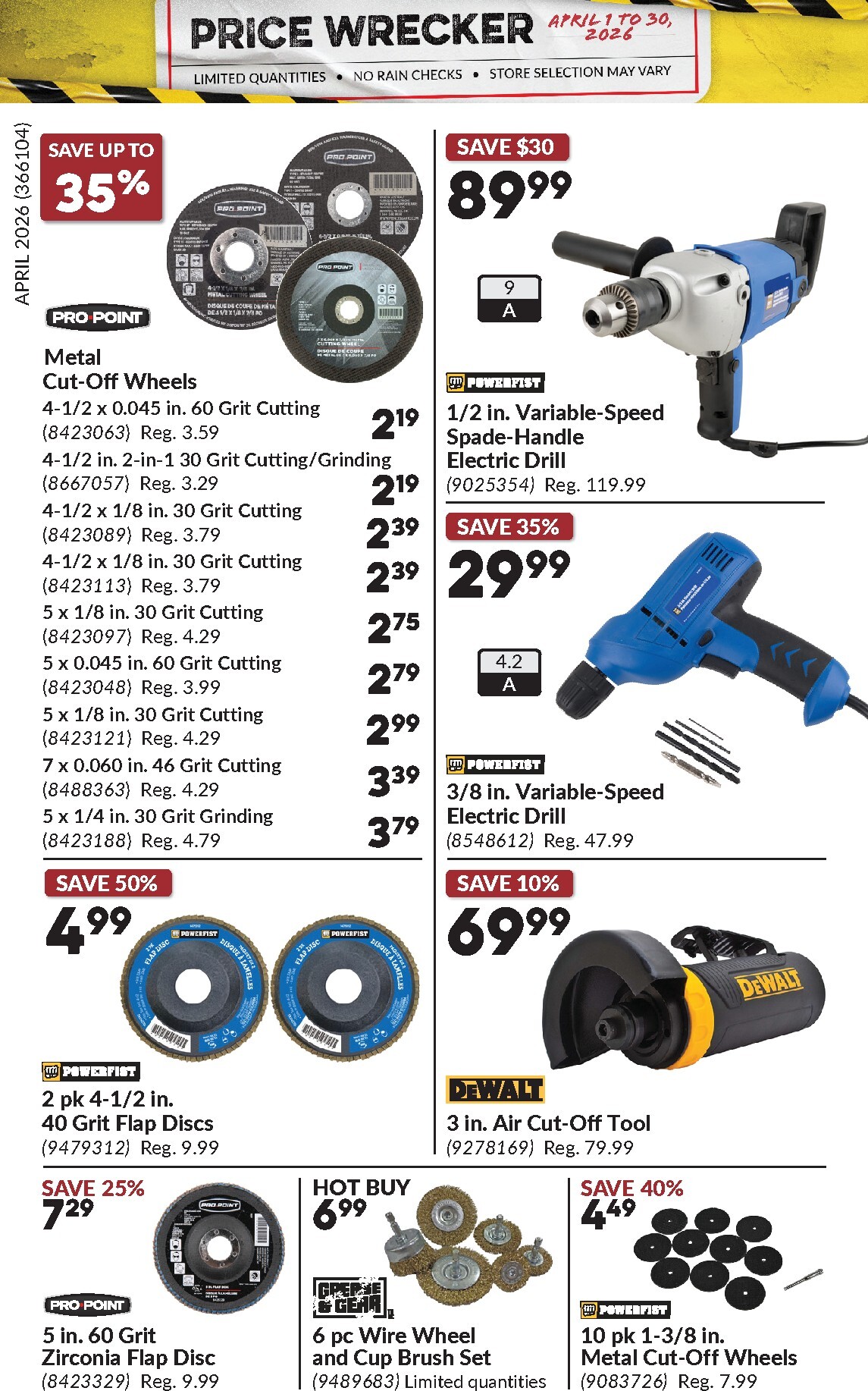 princess-auto - Princess Auto - Price Wrecker Flyer Valid From 2026-04-01 to 2026-04-30 - page: 20