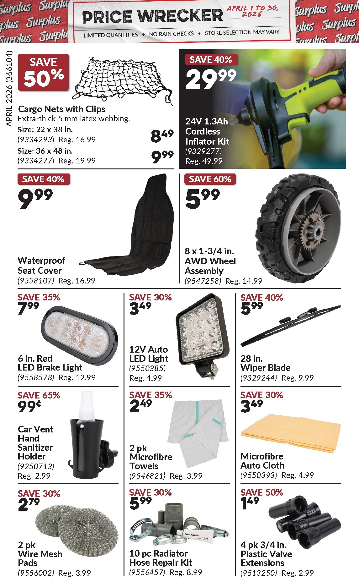 princess-auto - Princess Auto - Price Wrecker Flyer Valid From 2026-04-01 to 2026-04-30 - page: 2