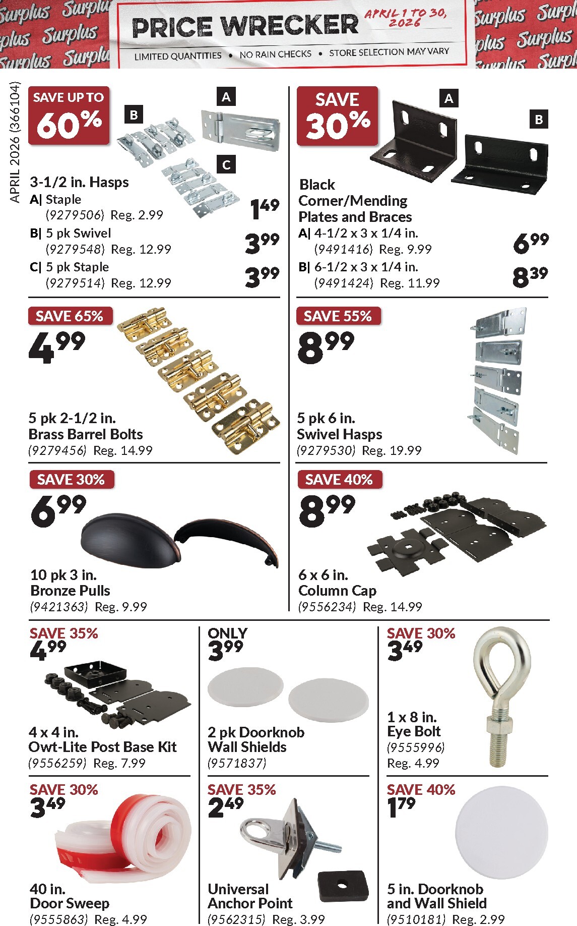 princess-auto - Princess Auto - Price Wrecker Flyer Valid From 2026-04-01 to 2026-04-30 - page: 7