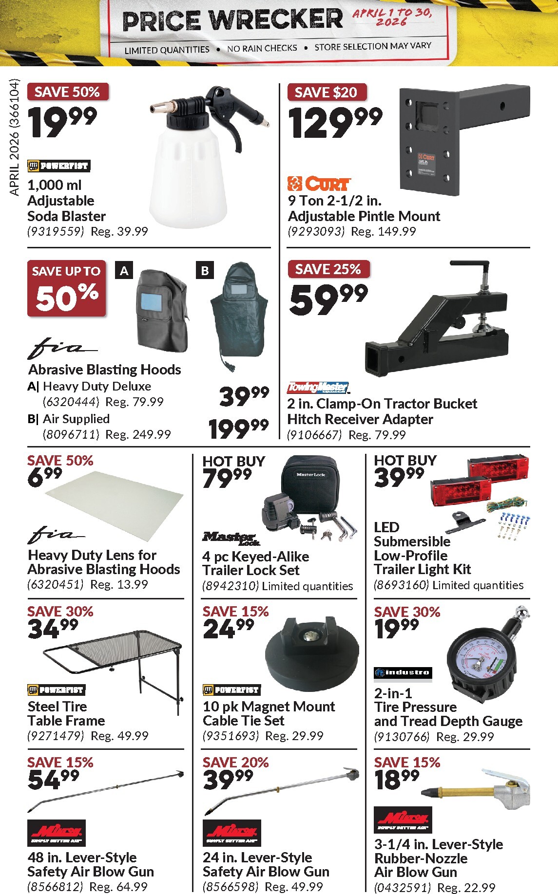 princess-auto - Princess Auto - Price Wrecker Flyer Valid From 2026-04-01 to 2026-04-30 - page: 19