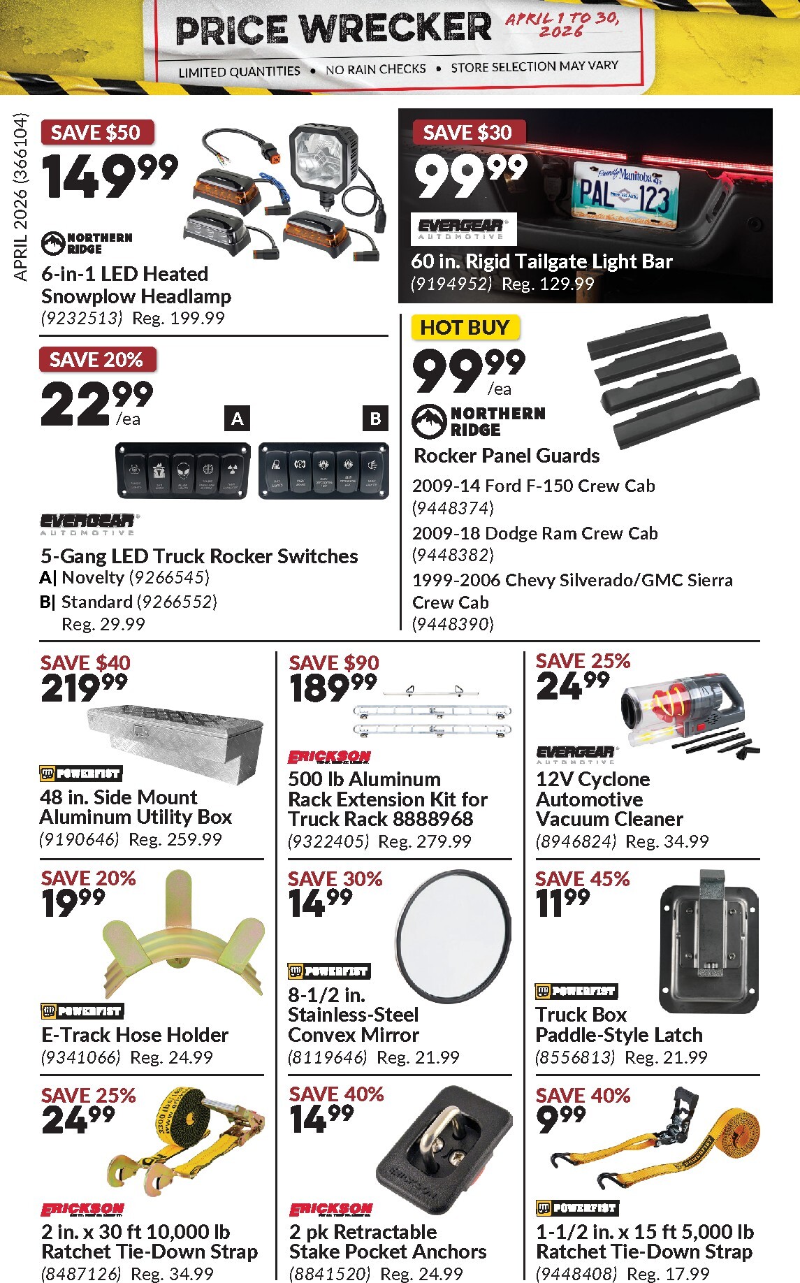 princess-auto - Princess Auto - Price Wrecker Flyer Valid From 2026-04-01 to 2026-04-30 - page: 30