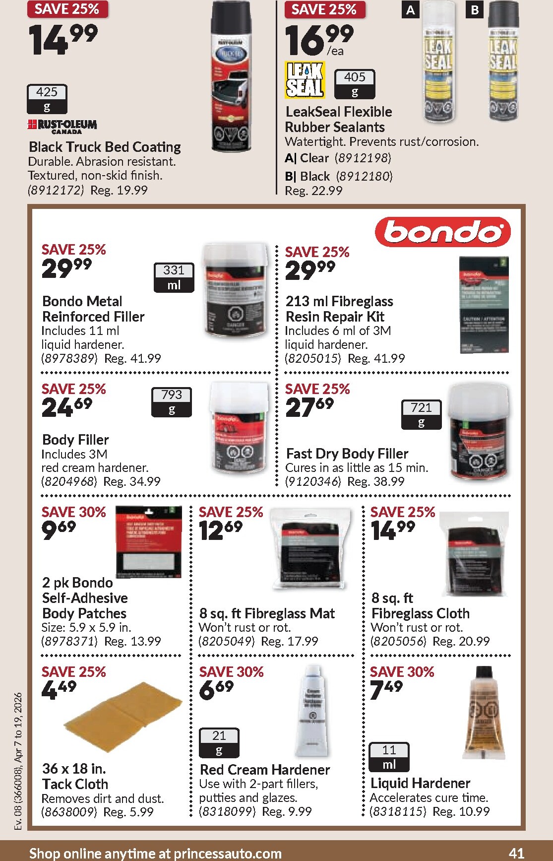 princess-auto - Princess Auto Flyer Valid From 2026-04-07 to 2026-04-19 - page: 44