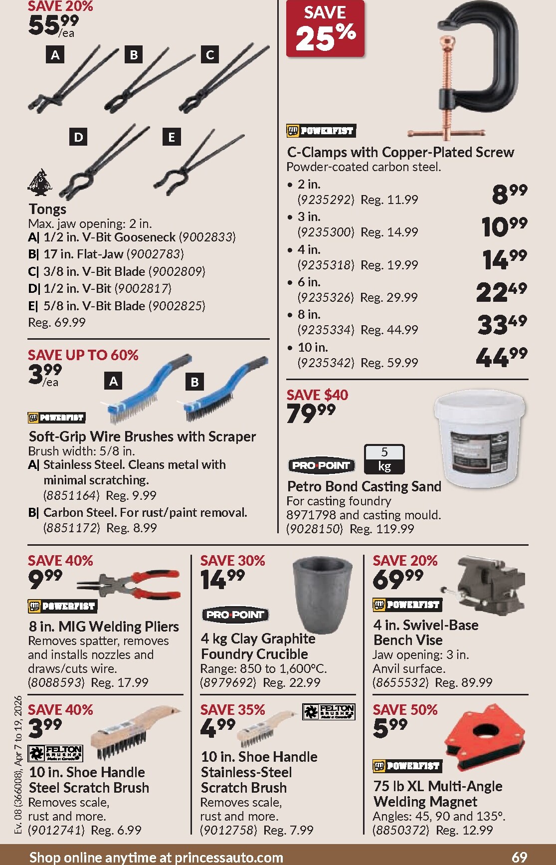 princess-auto - Princess Auto Flyer Valid From 2026-04-07 to 2026-04-19 - page: 72
