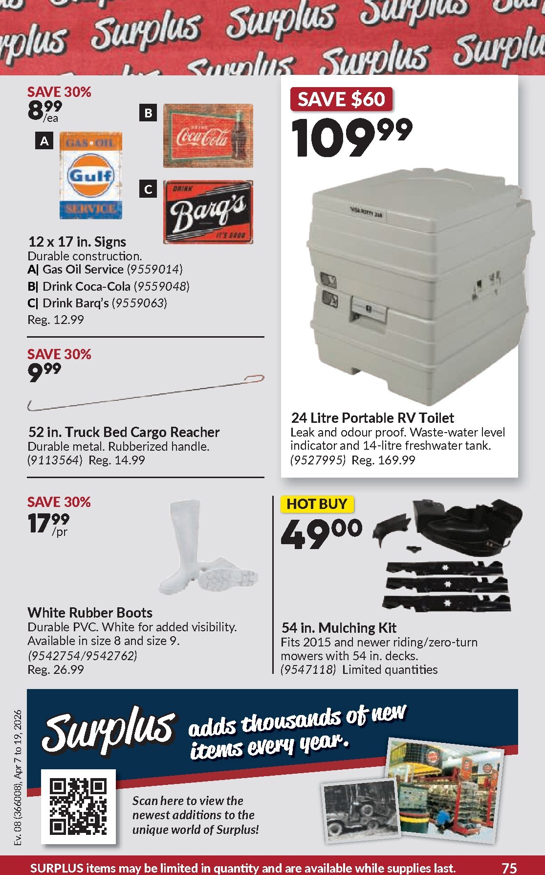princess-auto - Princess Auto Flyer Valid From 2026-04-07 to 2026-04-19 - page: 78