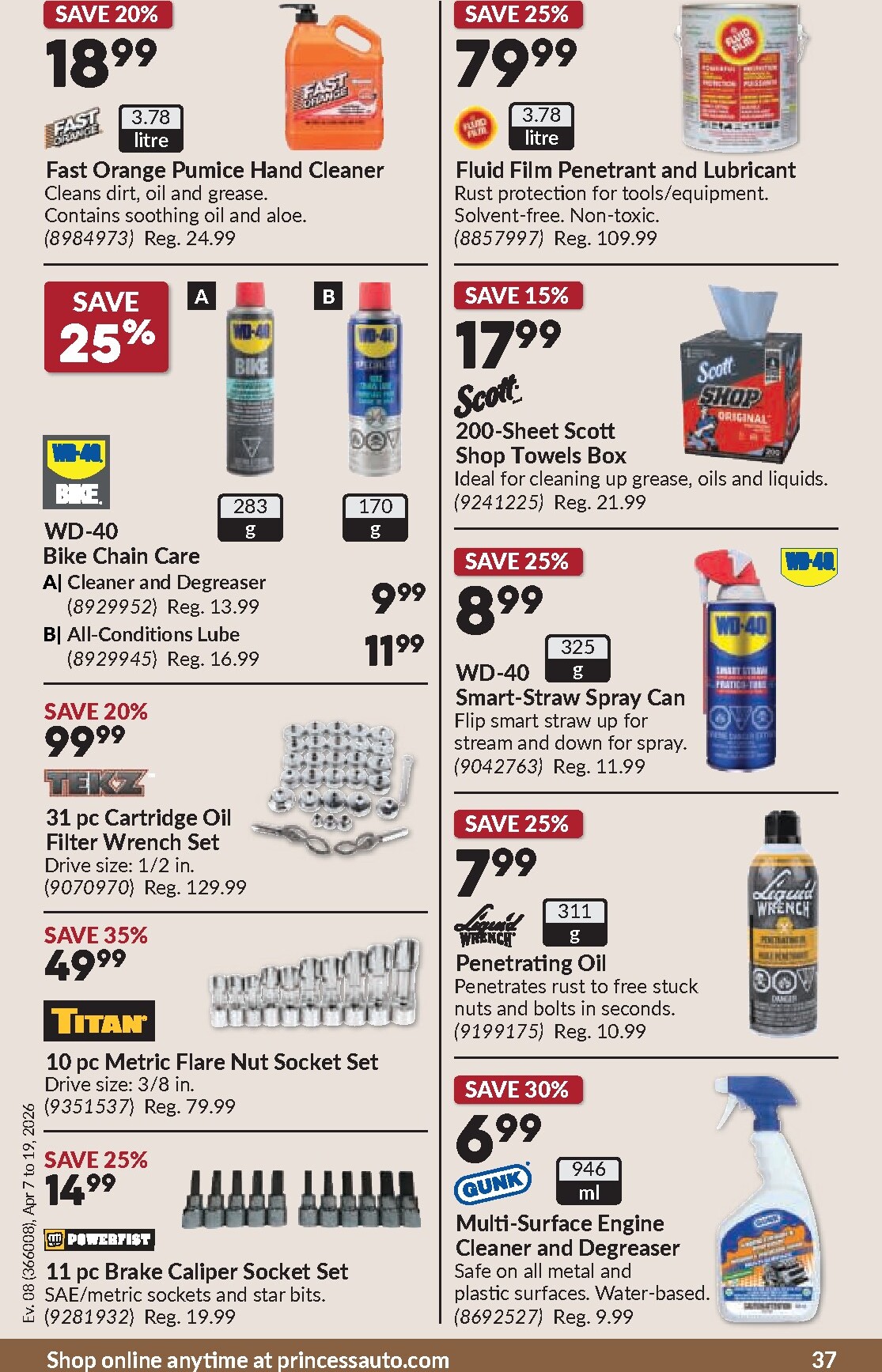 princess-auto - Princess Auto Flyer Valid From 2026-04-07 to 2026-04-19 - page: 40