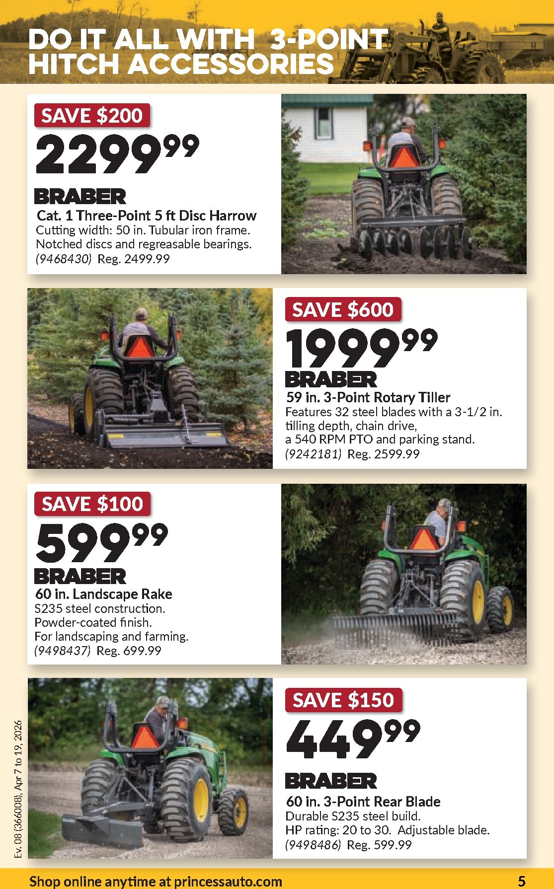princess-auto - Princess Auto Flyer Valid From 2026-04-07 to 2026-04-19 - page: 8