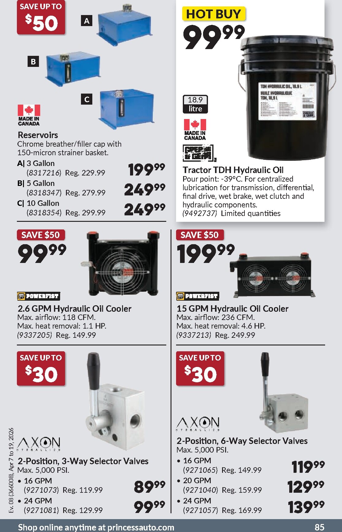 princess-auto - Princess Auto Flyer Valid From 2026-04-07 to 2026-04-19 - page: 88