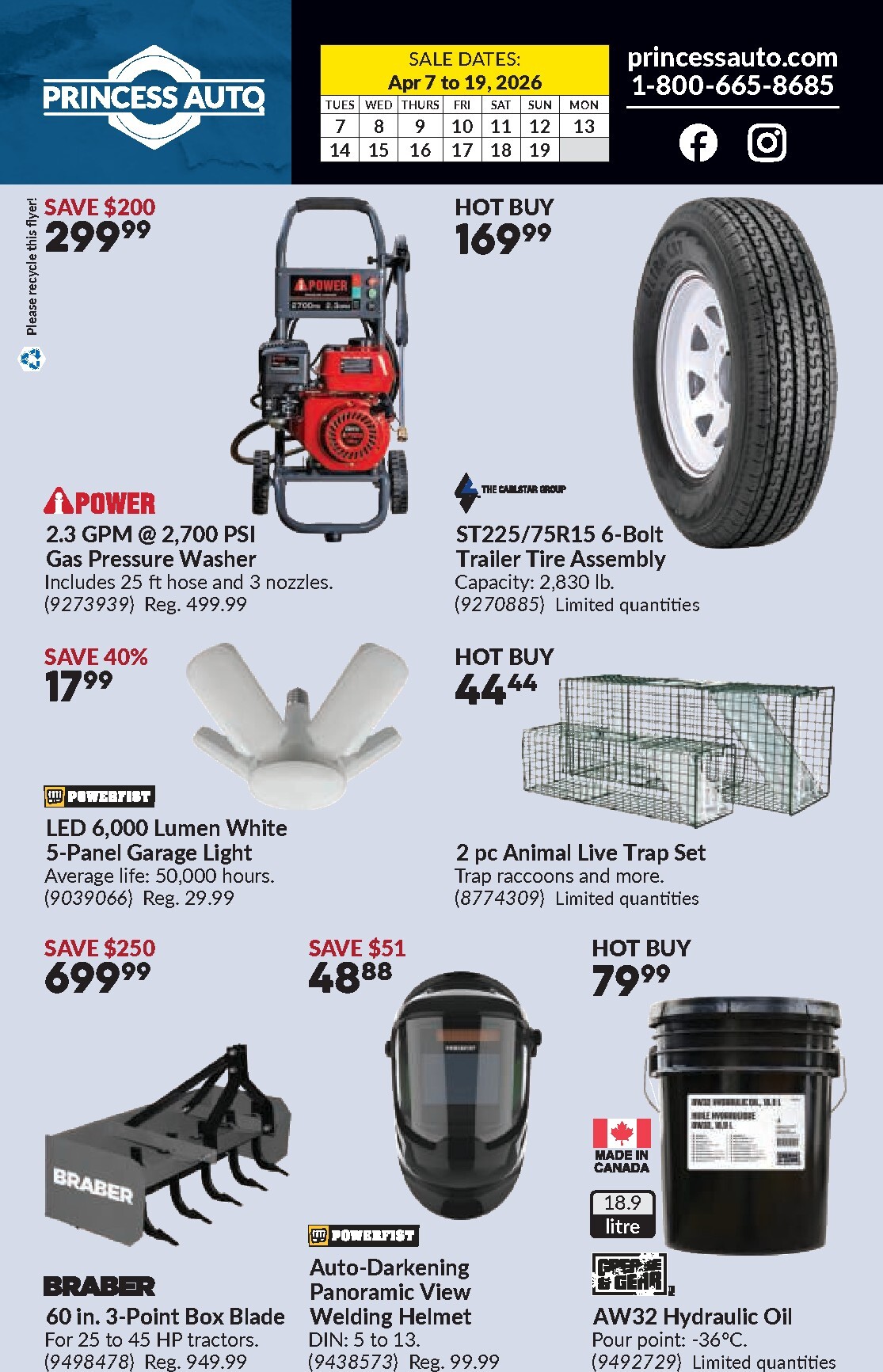 princess-auto - Princess Auto Flyer Valid From 2026-04-07 to 2026-04-19 - page: 2