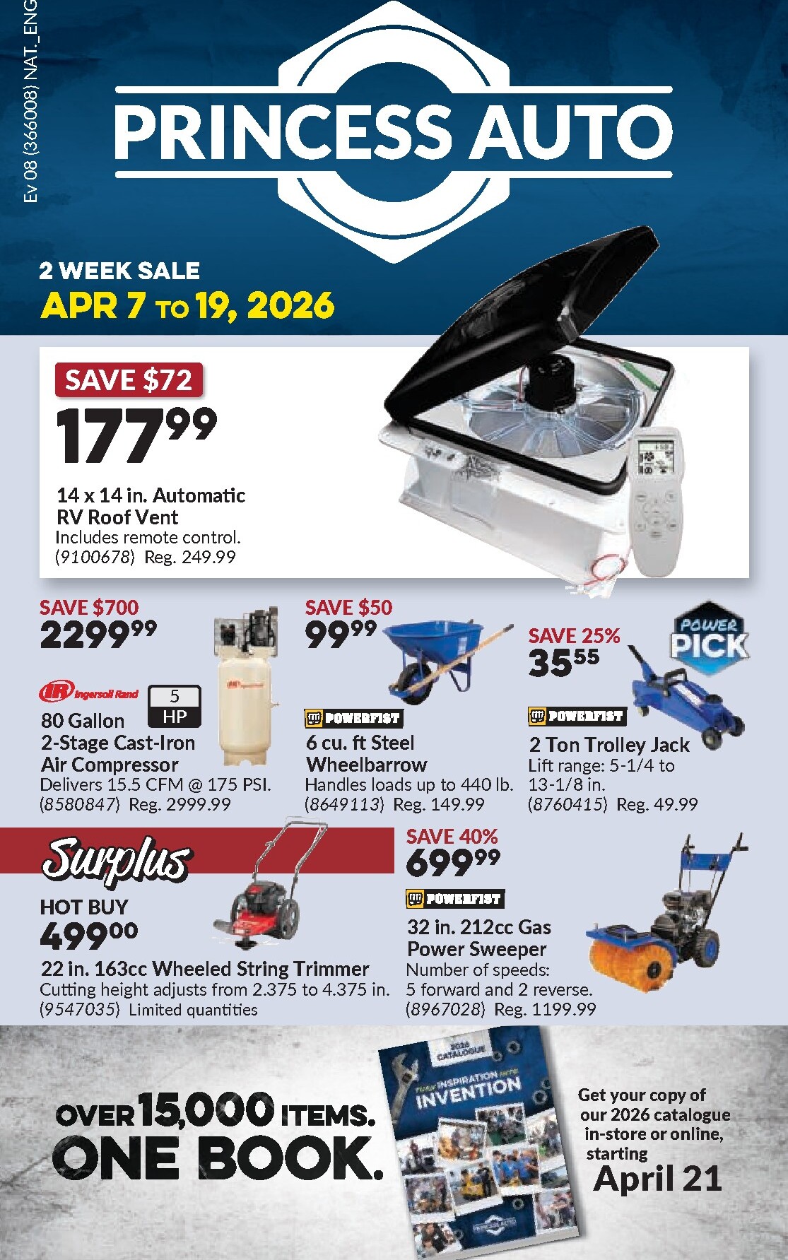 princess-auto - Princess Auto Flyer Valid From 2026-04-07 to 2026-04-19