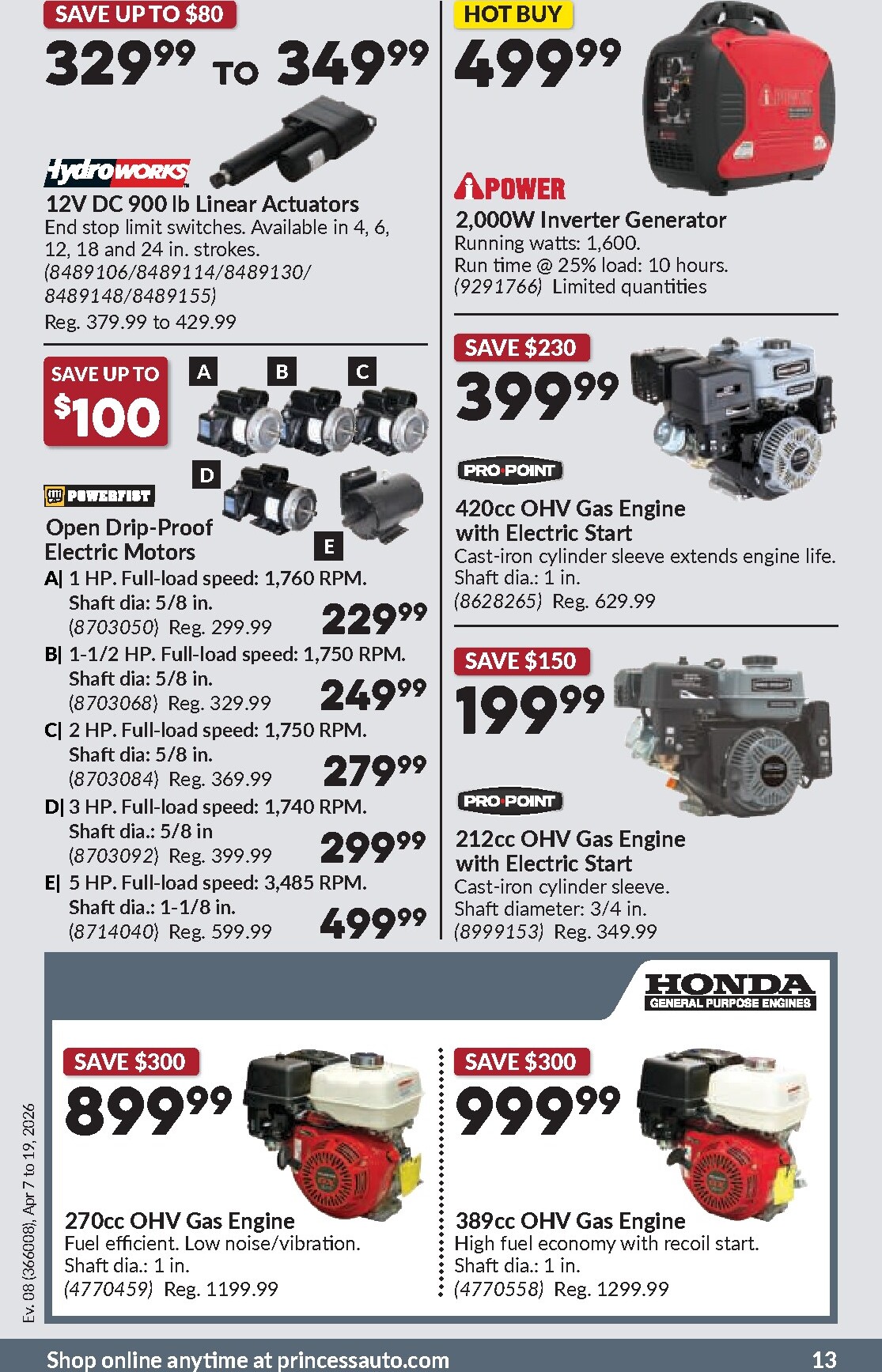 princess-auto - Princess Auto Flyer Valid From 2026-04-07 to 2026-04-19 - page: 16