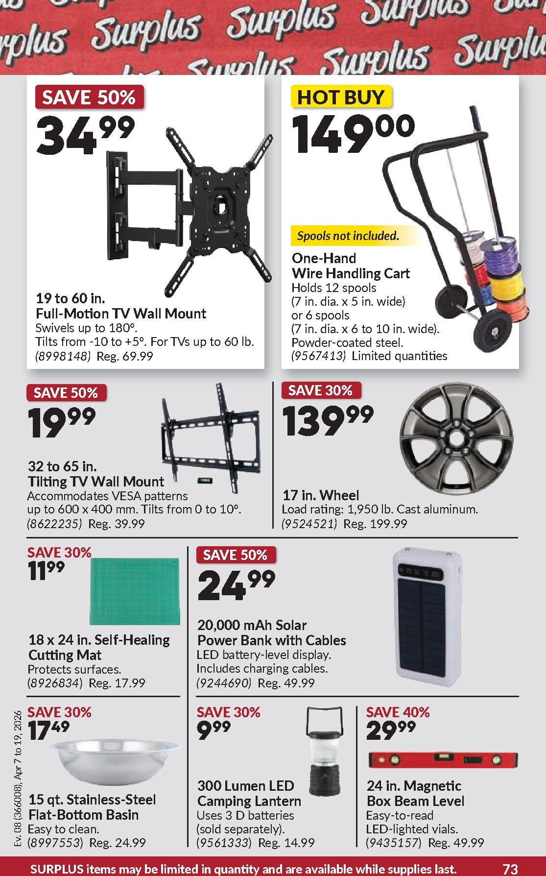 princess-auto - Princess Auto Flyer Valid From 2026-04-07 to 2026-04-19 - page: 76