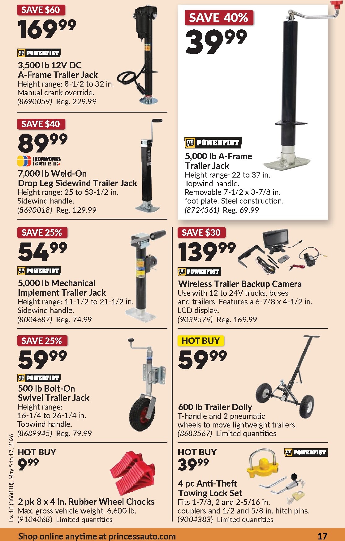 princess-auto - New Princess Auto Flyer for This Week – 2026-05-05 to 2026-05-17 - page: 23