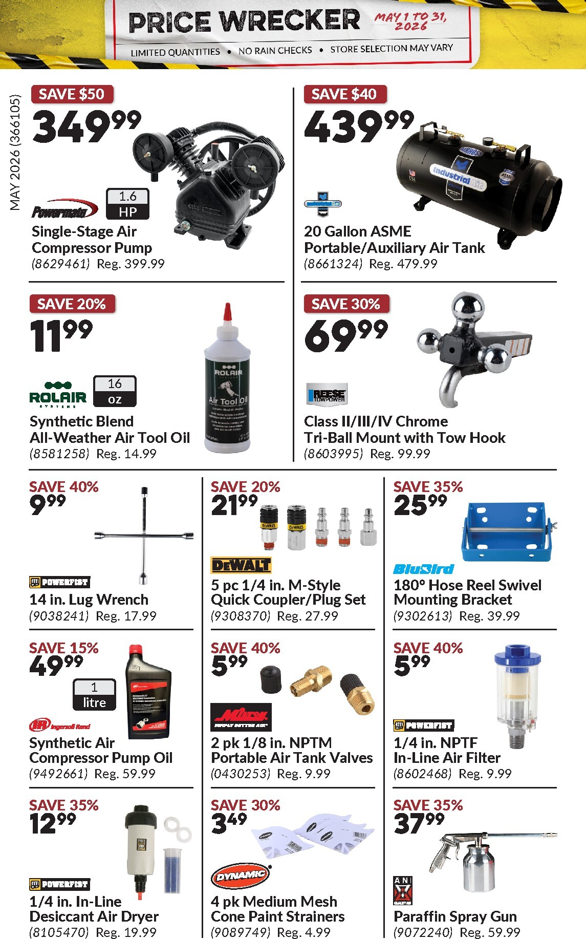 princess-auto - Princess Auto - Price Wrecker Flyer Valid from 2026-05-01 to 2026-05-31 - page: 20
