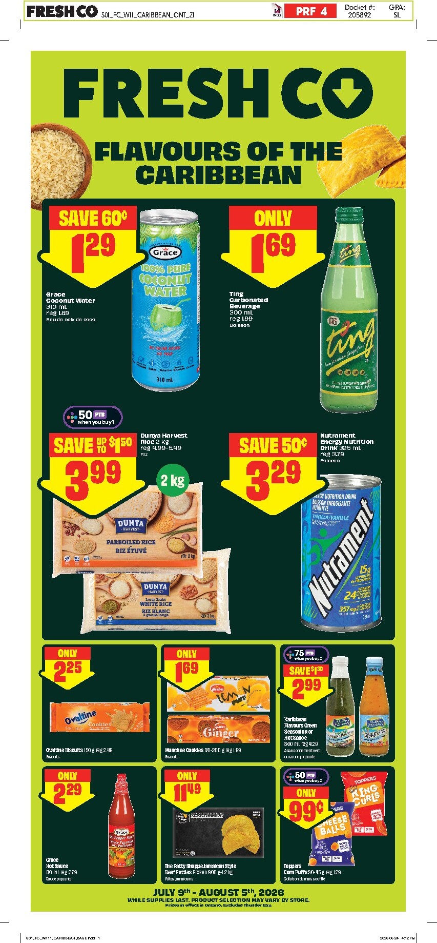 freshco - New Freshco - Flavours of the Caribbean Flyer for This Week – 2026-07-09 to 2026-08-05