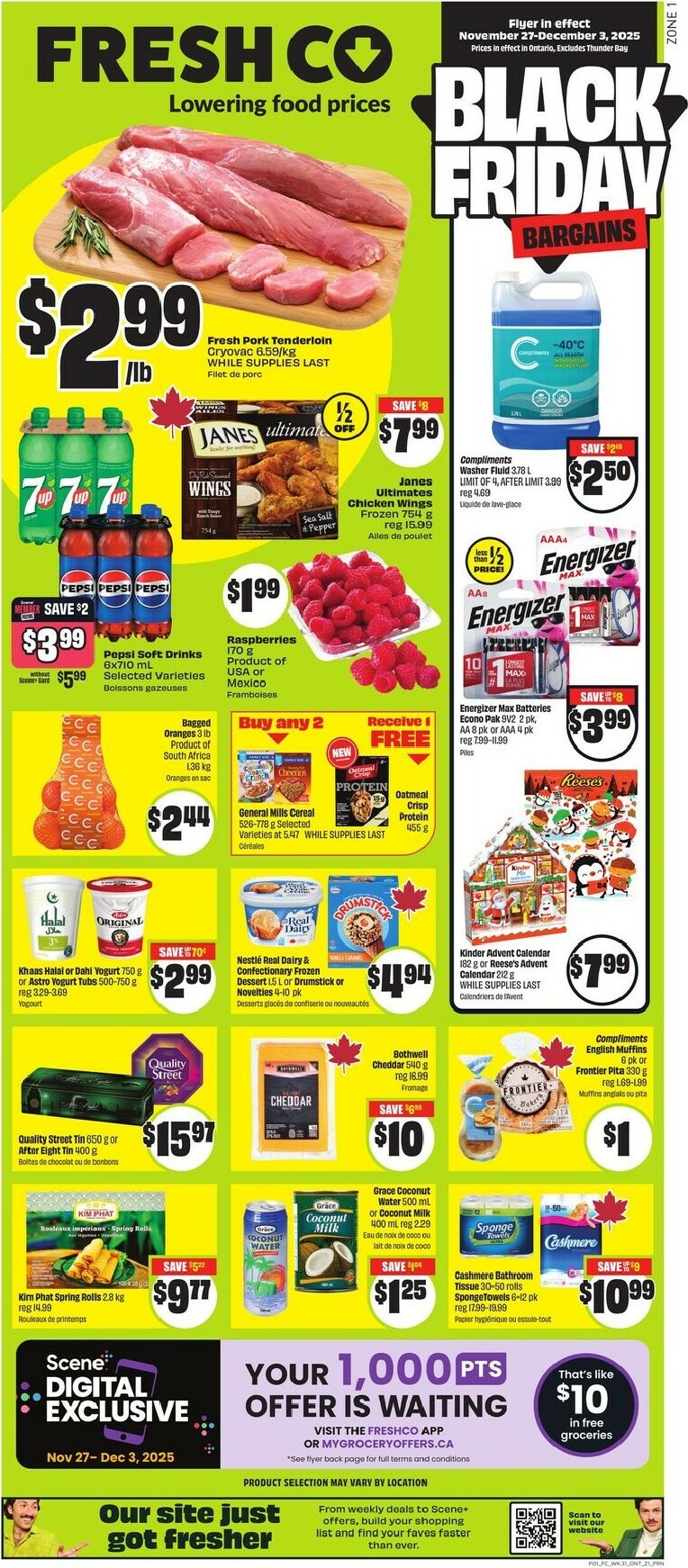 freshco - Freshco Flyer Valid From 11-27 to 12-03