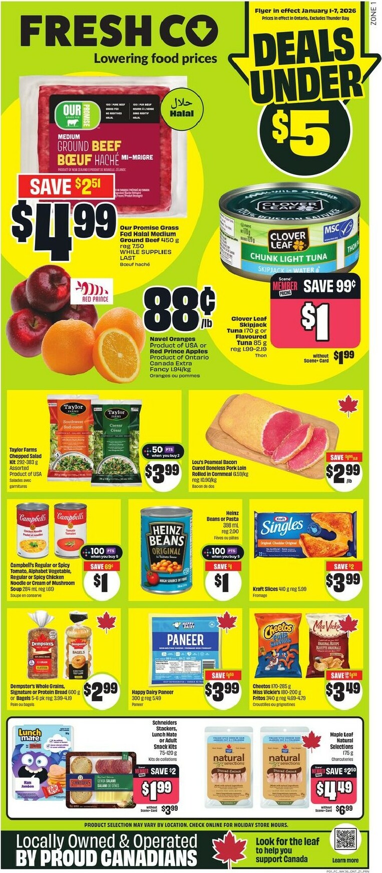 freshco - Freshco Flyer Valid From 01-01 to 01-07