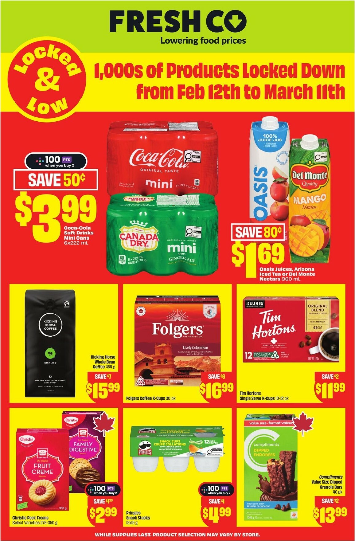 freshco - Freshco - Locked & Low Flyer Valid From 2026-02-12 to 2026-03-11