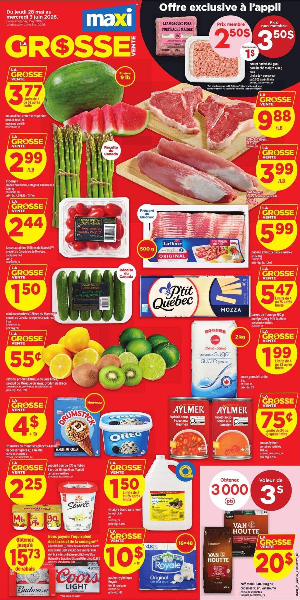 maxi - New Maxi Flyer for This Week – 2026-05-28 to 2026-06-03
