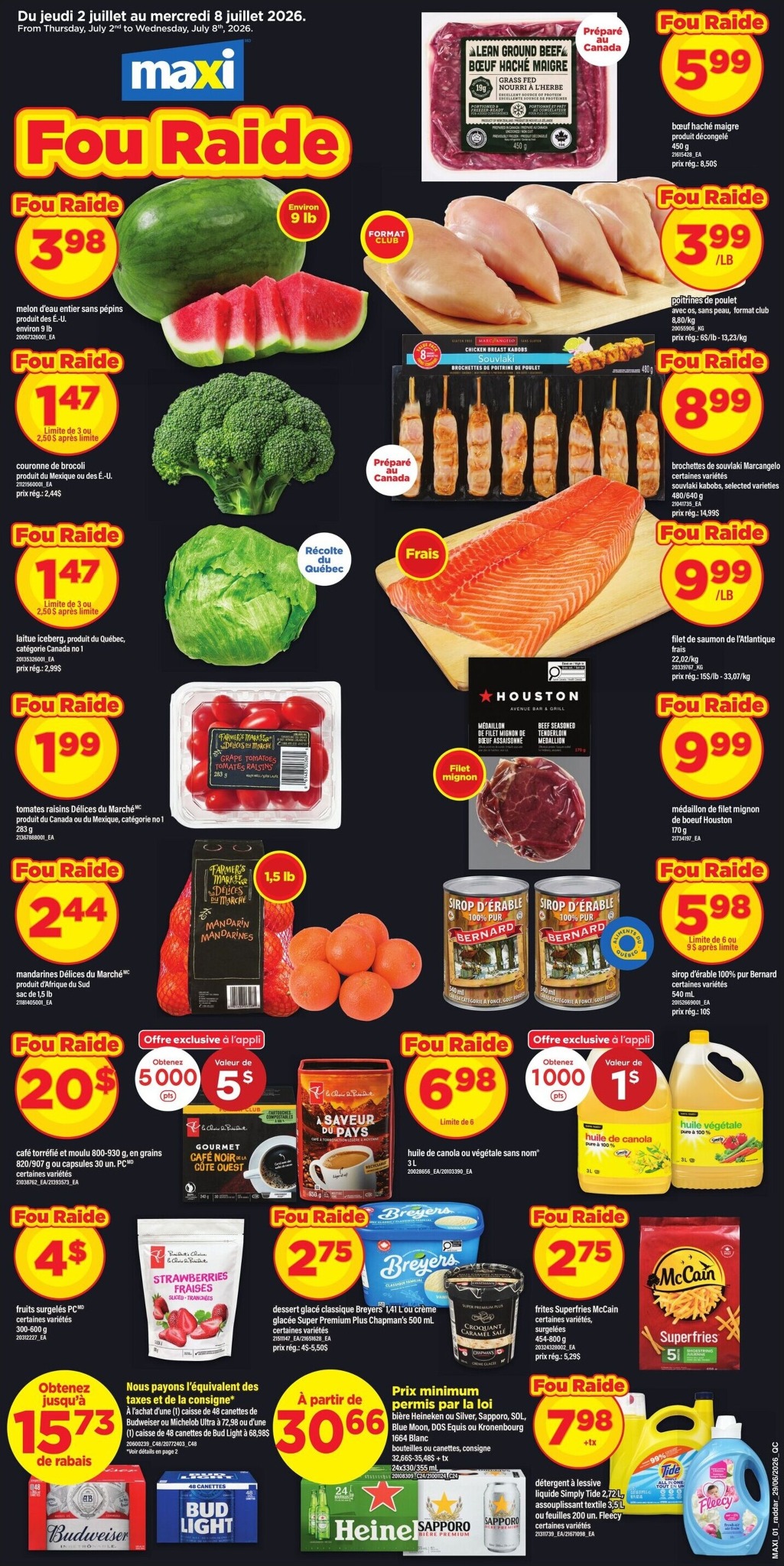 maxi - New Maxi Flyer for This Week – 2026-07-02 to 2026-07-08