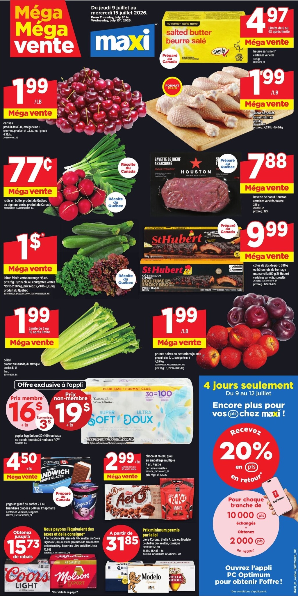 maxi - New Maxi Flyer for This Week – 2026-07-09 to 2026-07-15