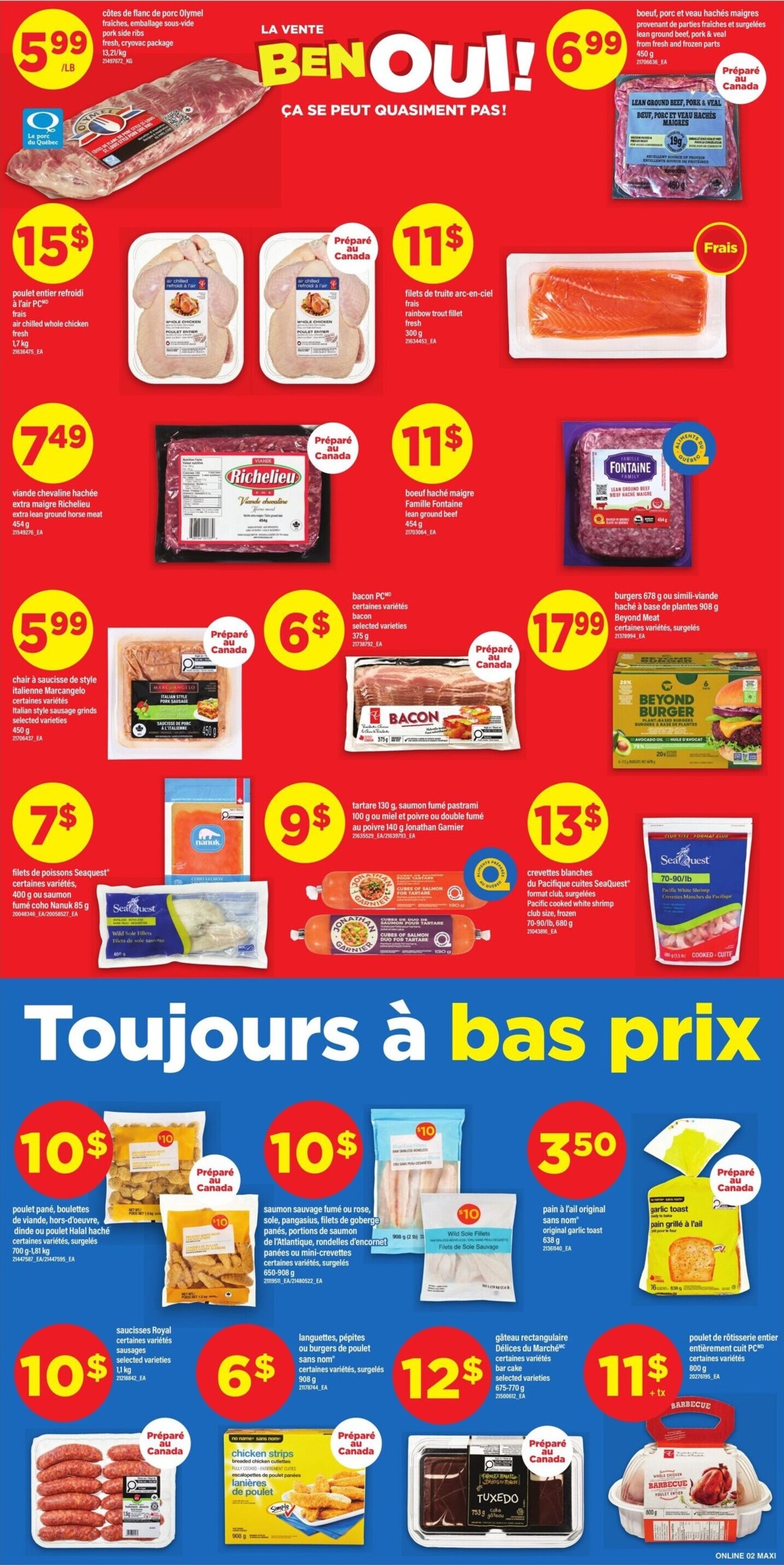 maxi - New Maxi - Weekly Flyer - Valid Thursday, July 23 - Wednesday, July 29 Flyer for This Week – 2026-07-23 to 2026-07-30 - page: 5
